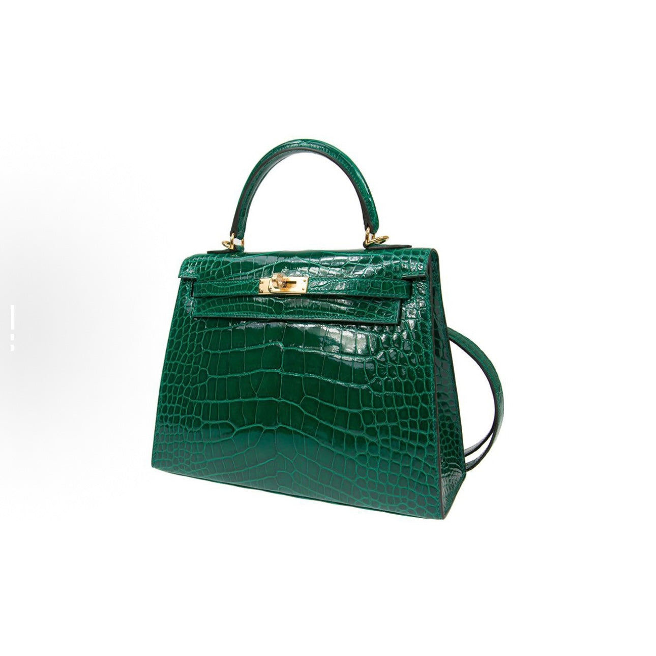 Jay K Series Handmade Bag-Vert Emeraude