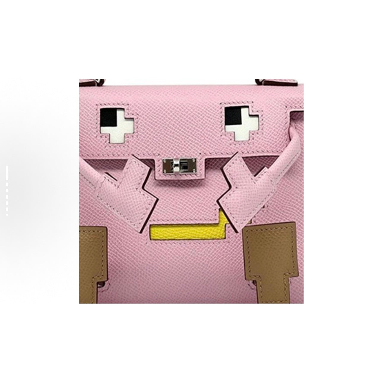Jay Mosaic doll handmade bag-pink