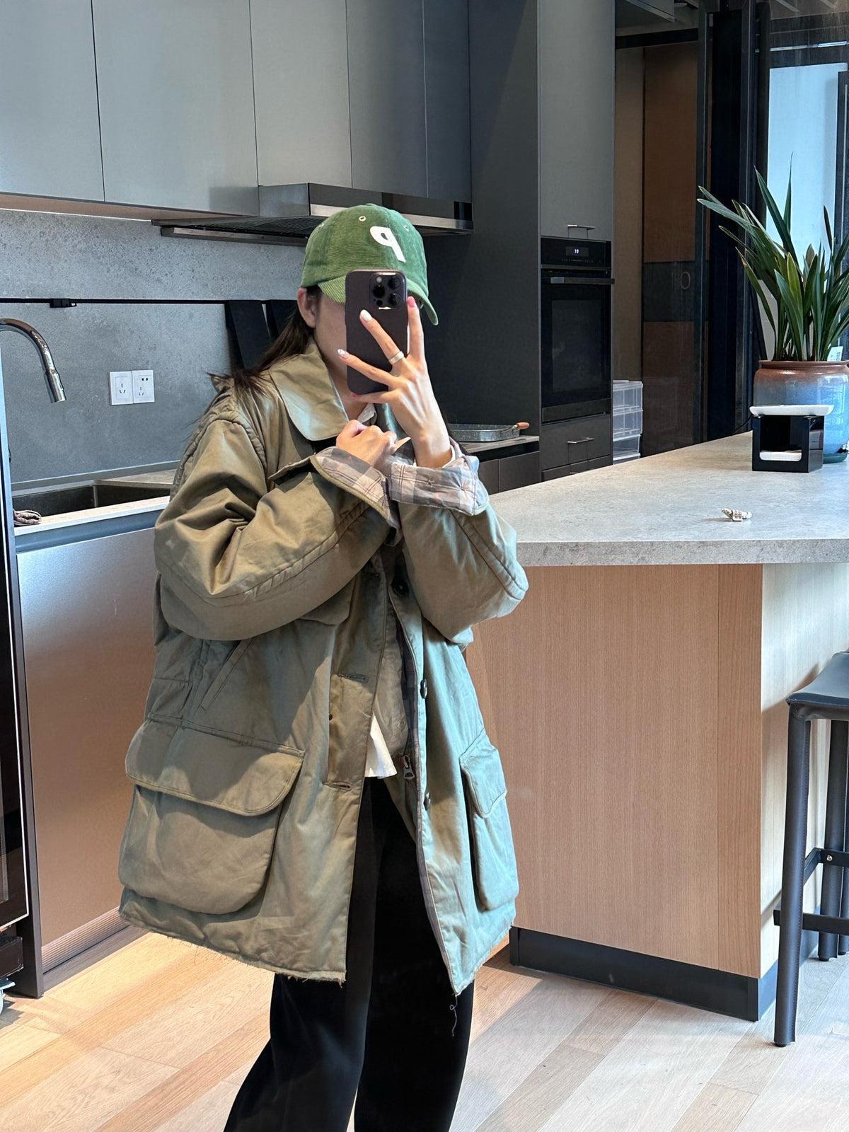 2026 New Model Mai Dual-Surface Multi-functional Cotton Jacket (24074-E95)