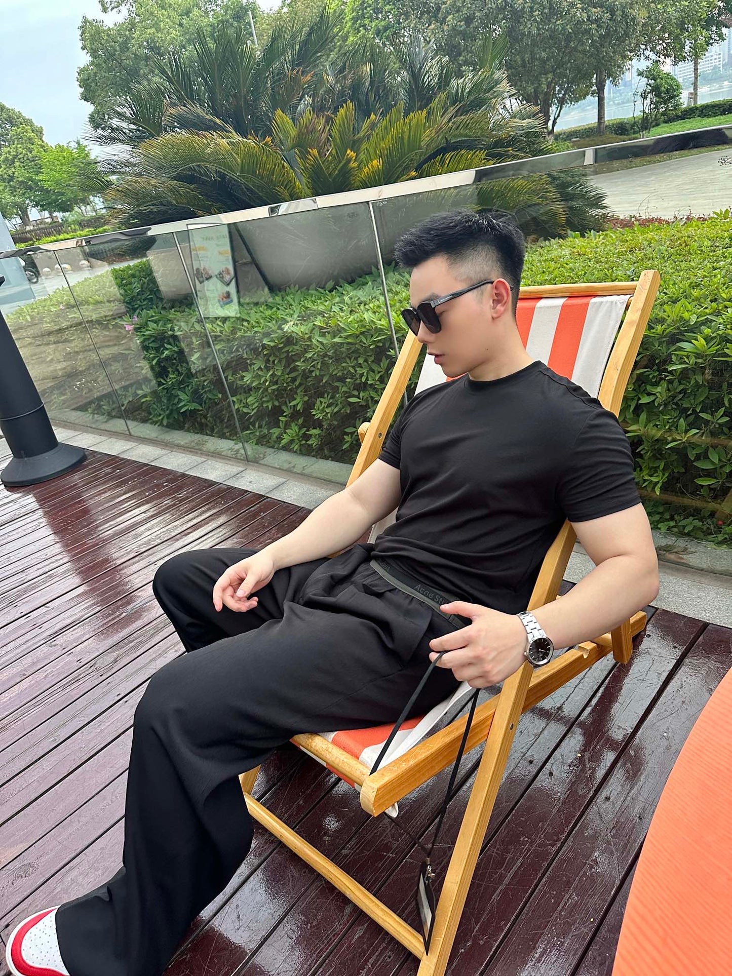 2026 New Acn Logo Casual Trousers (25233-B15)