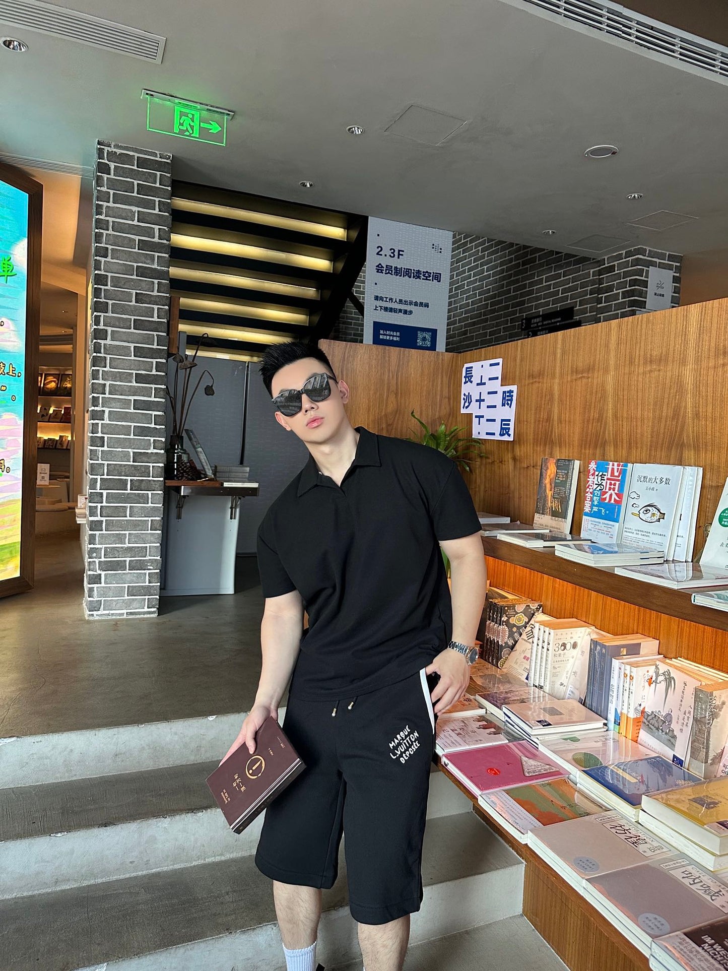 2026 New LY Logo Embroidered Shorts (MM046-A75)