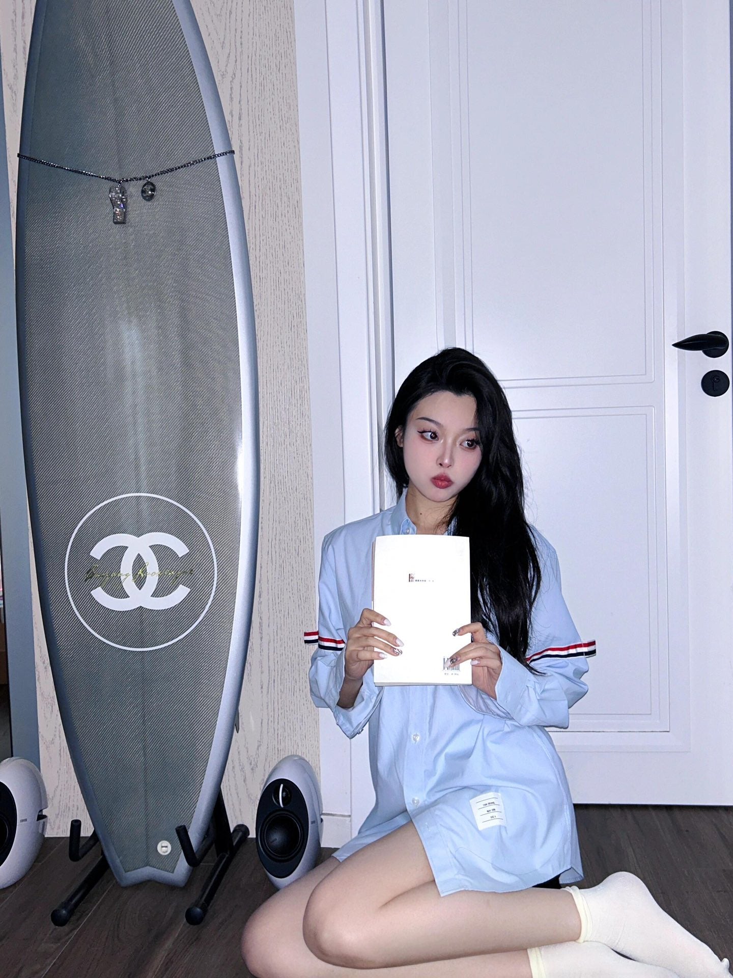 2026 New TB Woven Label Shirt (MM063-B20)