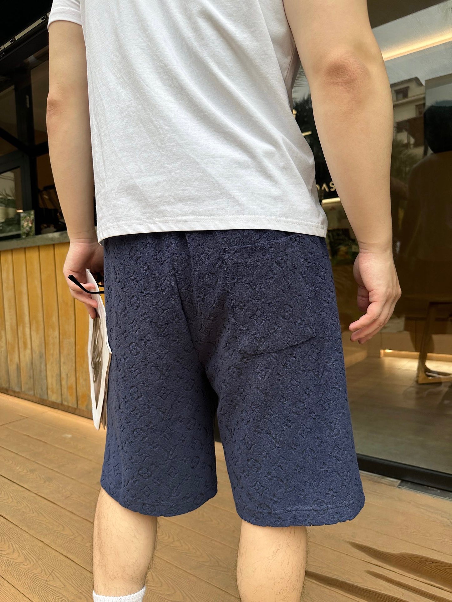 2026 New LY Textured Terry Shorts (MM085-A55)