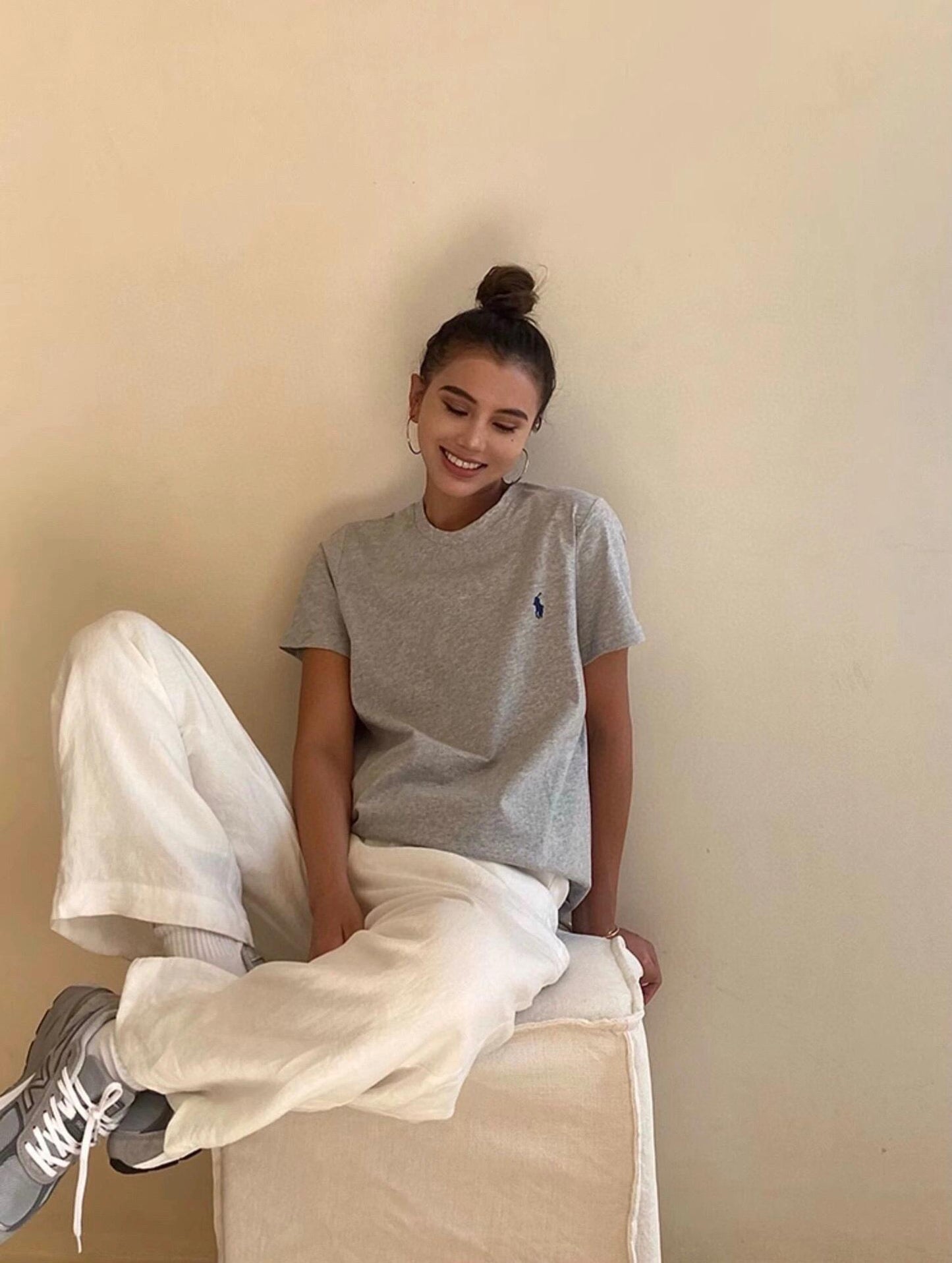 2026 New RL Embroidered Short-Sleeved Shirt (CC933-A00)