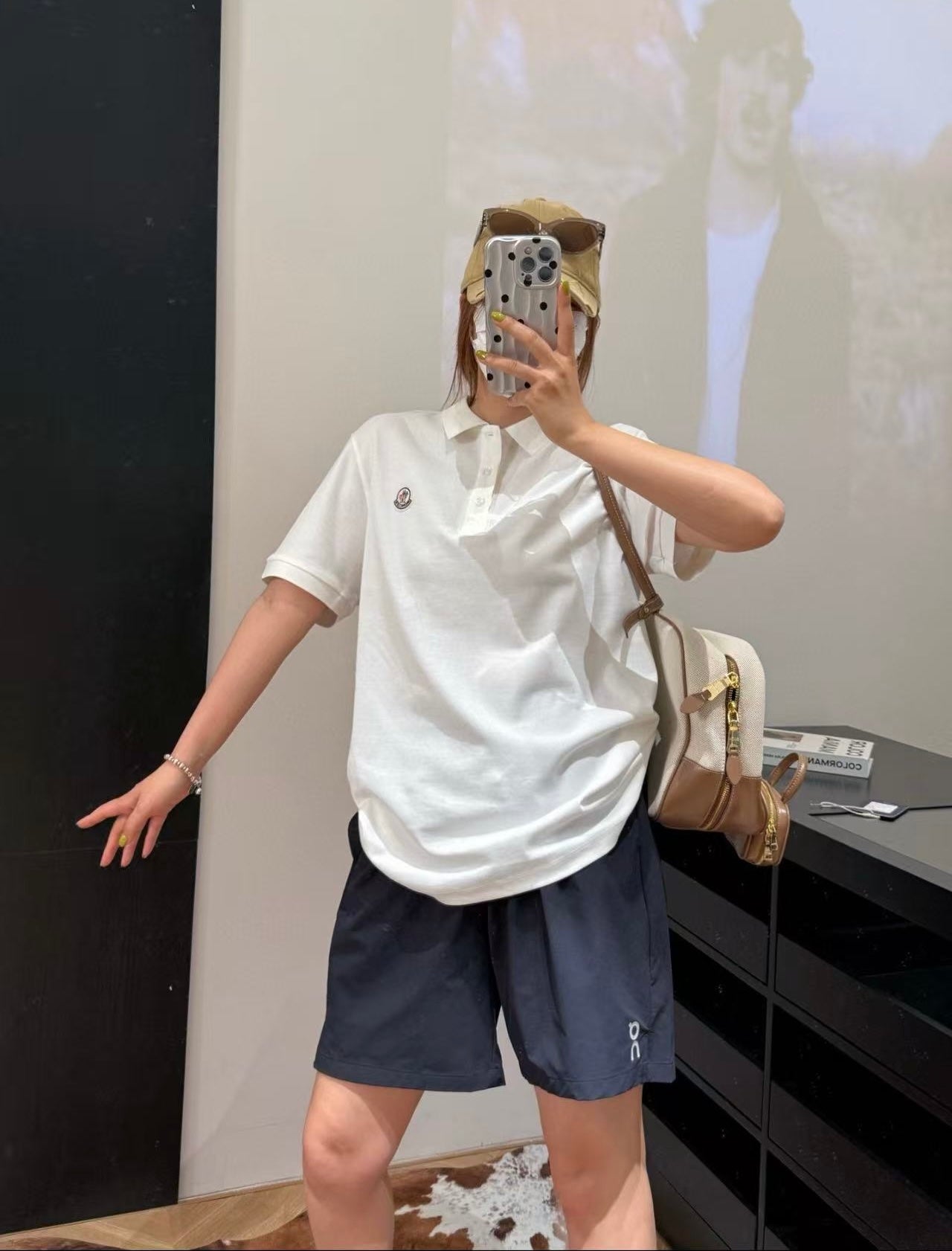 2026 New Mon Logo Polo Shirt (BB774-A30)