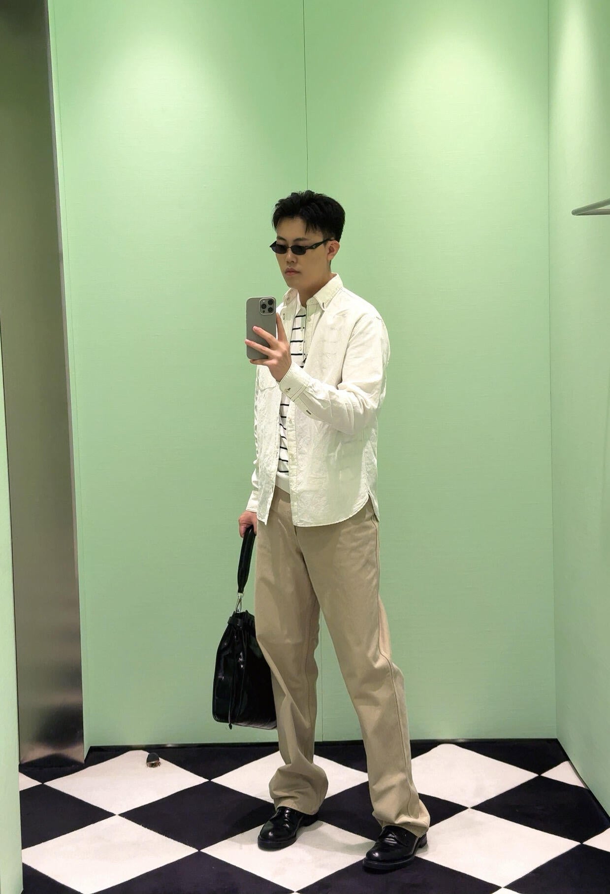 2026 New Model Triangle Brand Denim Pants (BB4015-B60)