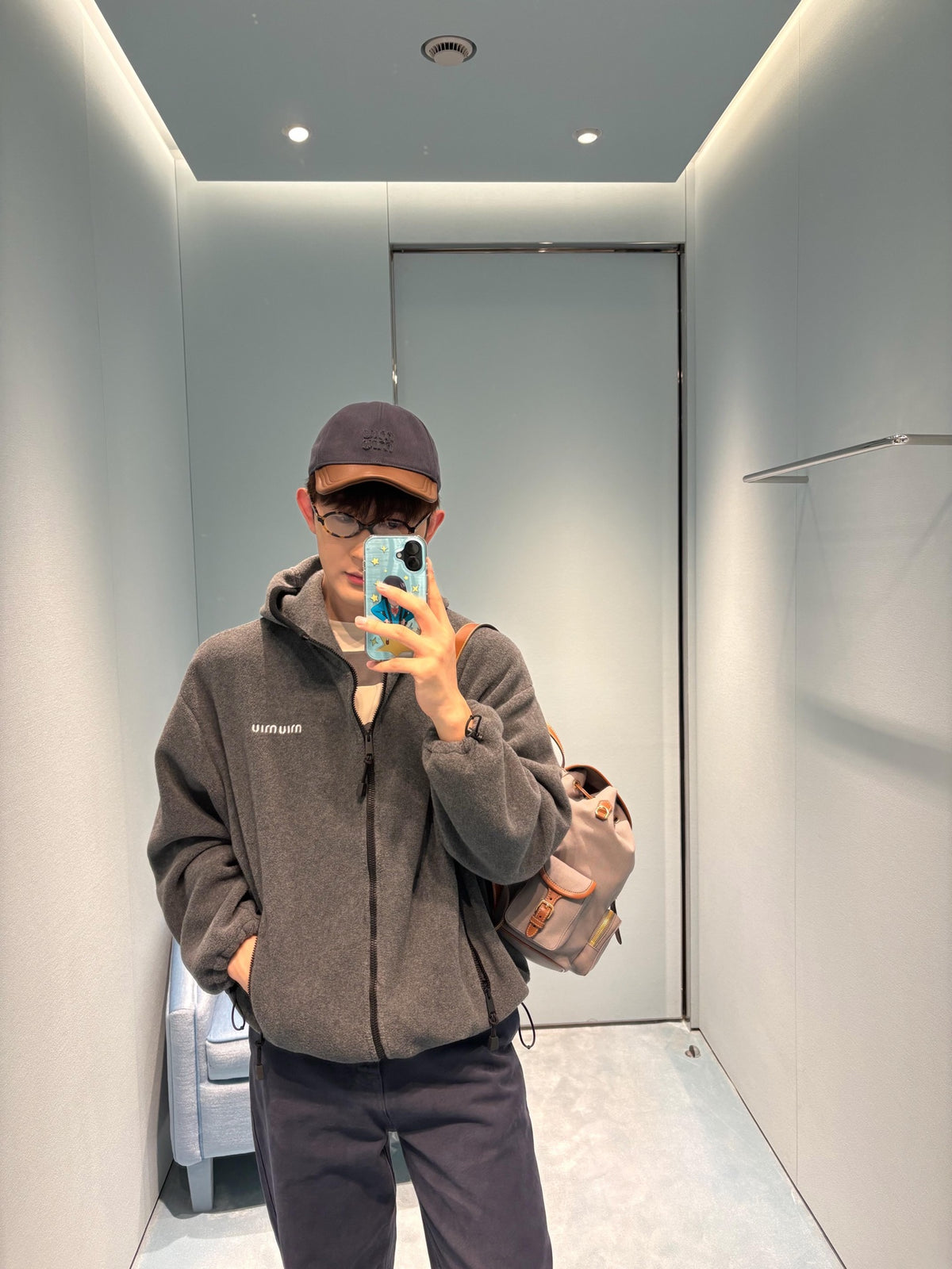 2026 New MM Embroidered Logo Hooded Coat (CC7020-B65)