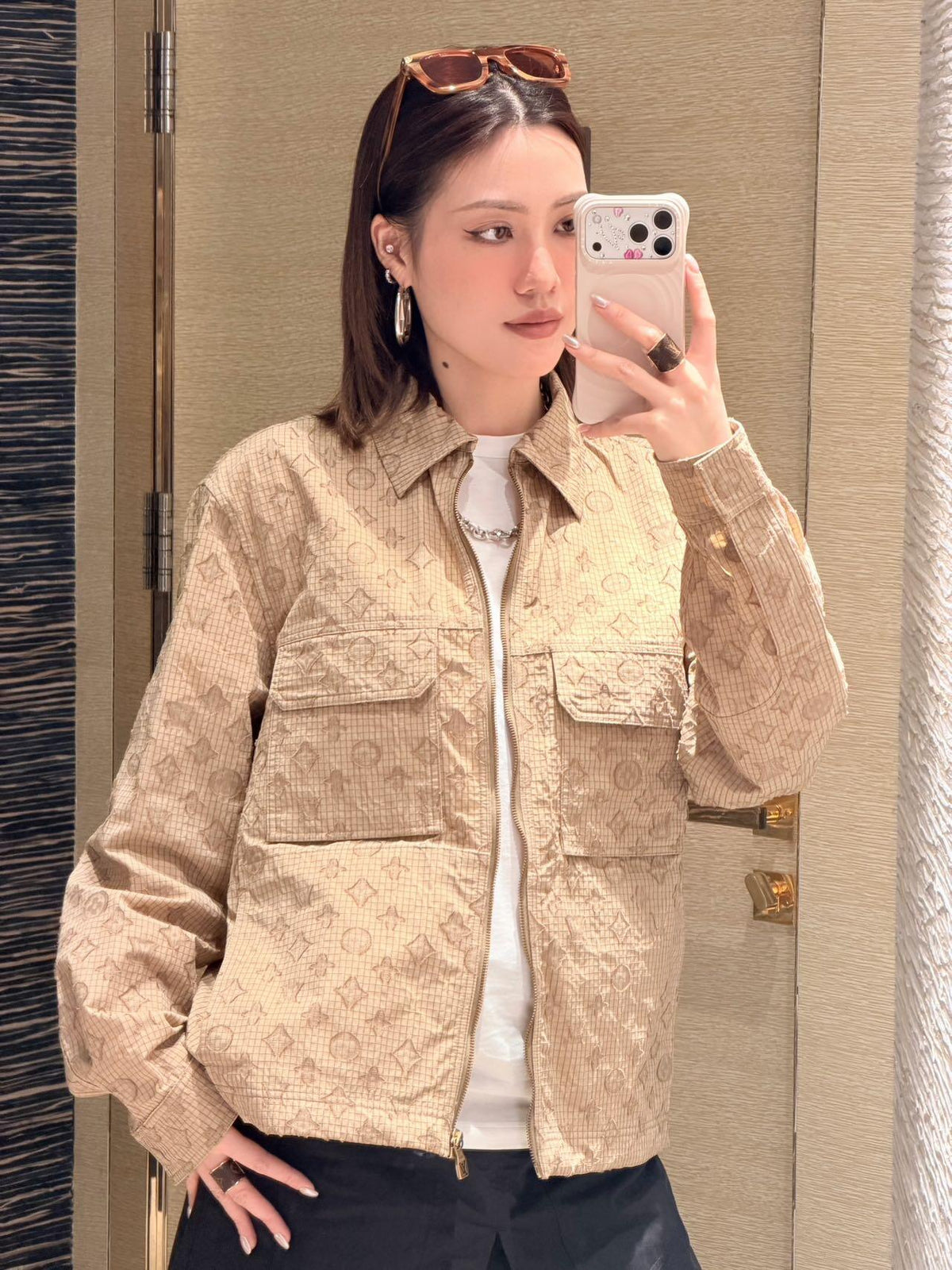 2026 New LY Jacquard Embroidered Zipper Jacket (BB4026-C25)