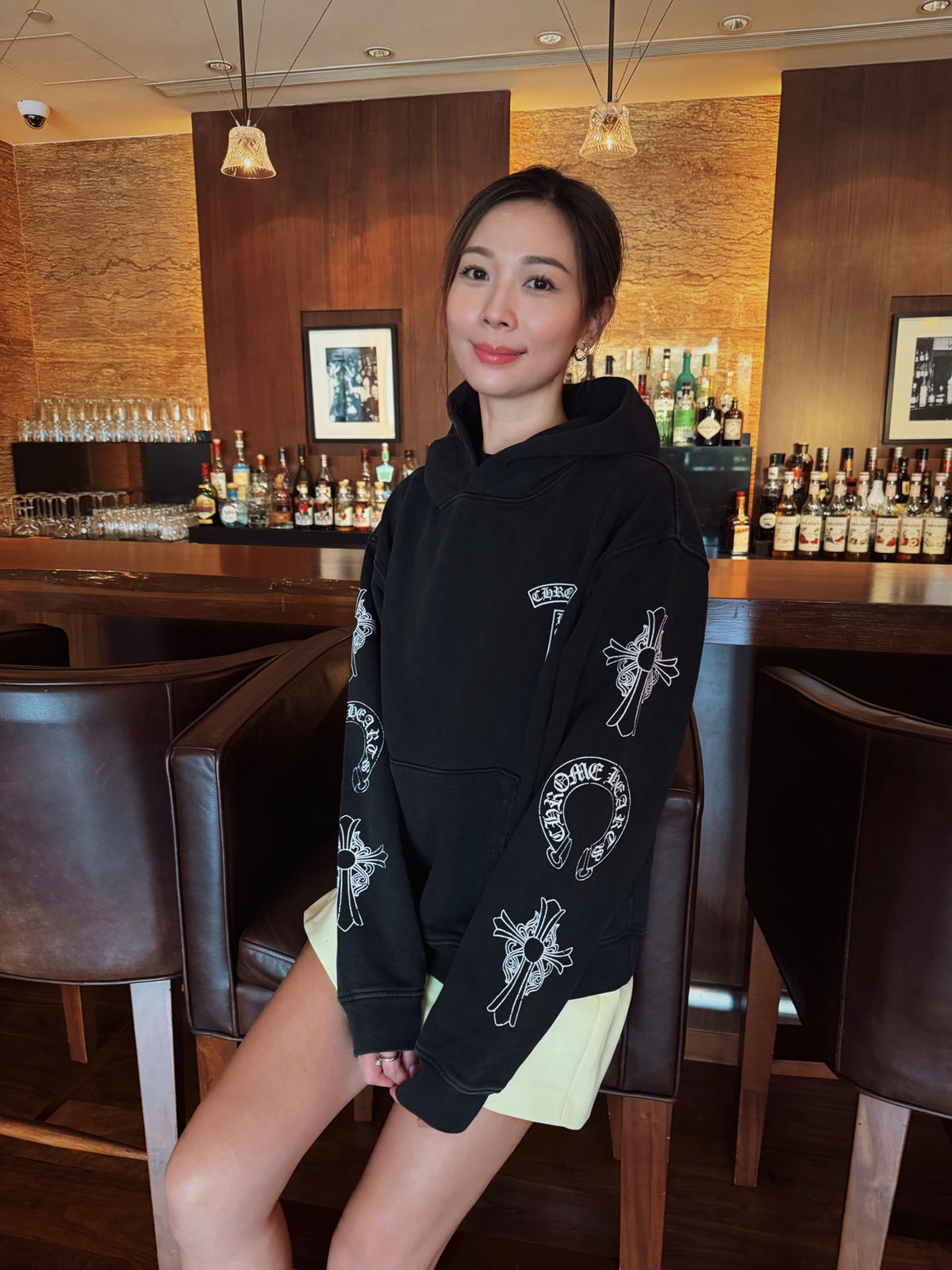 2026 New Model CH Logo Washed Antique Hoodie (AA1051-B35)