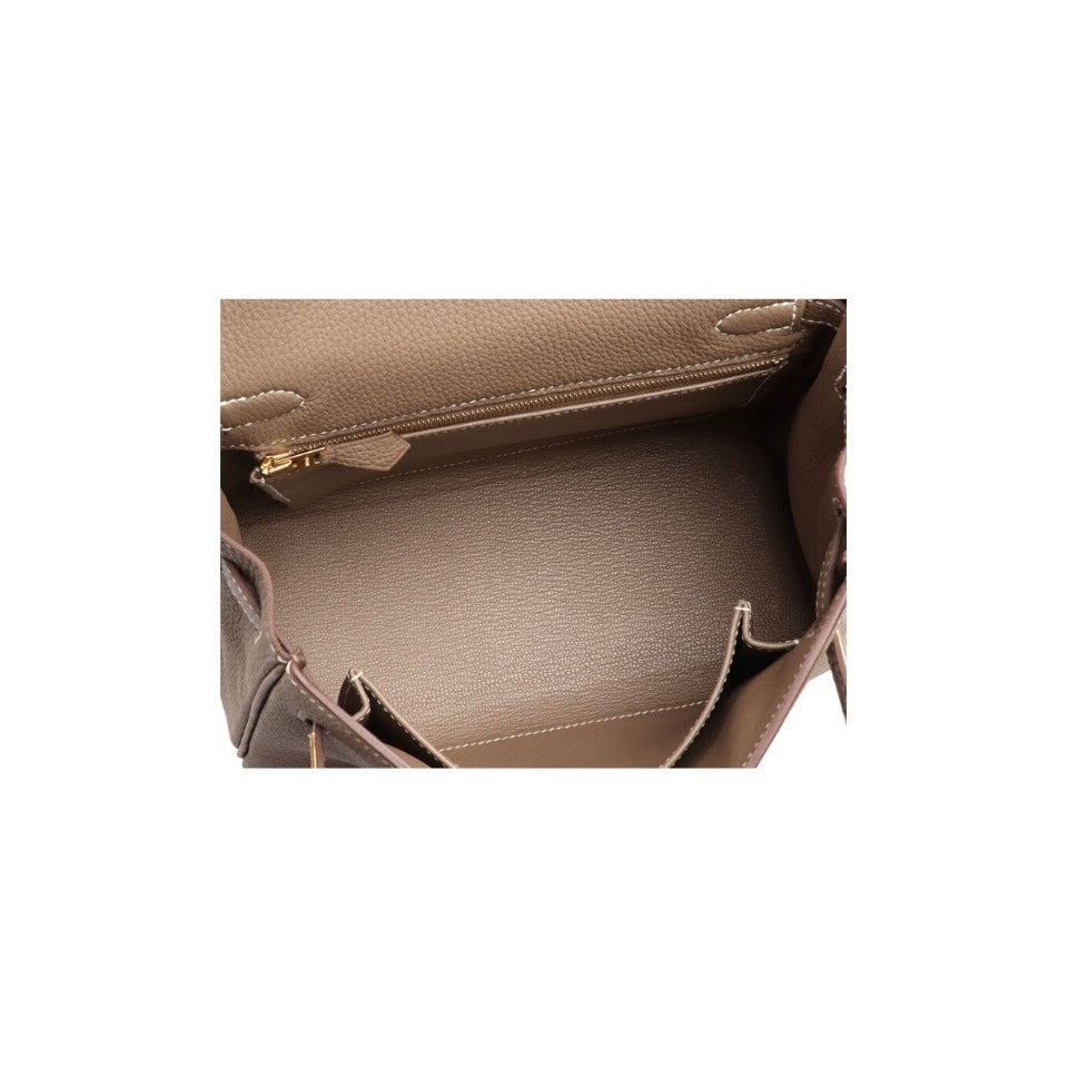 Jay K Series Handmade Bag - Etoupe