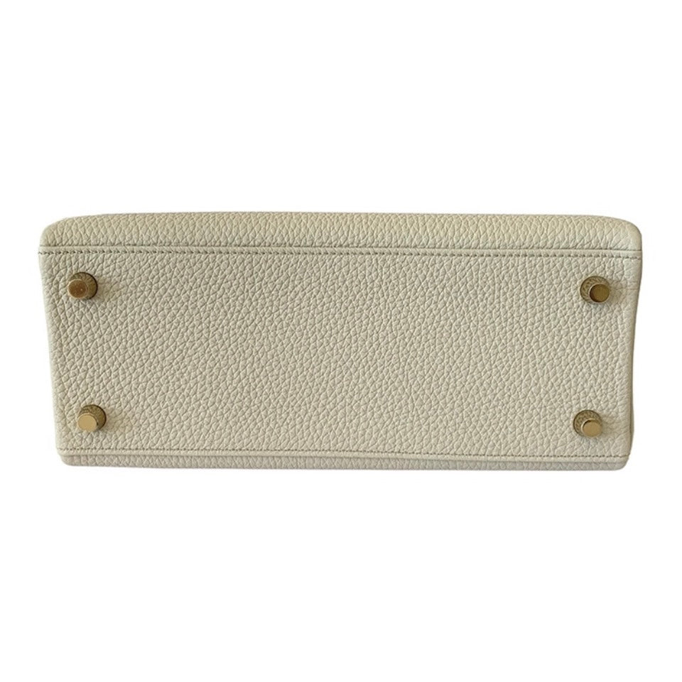 Jay K Series Handmade Bag - Glacier white