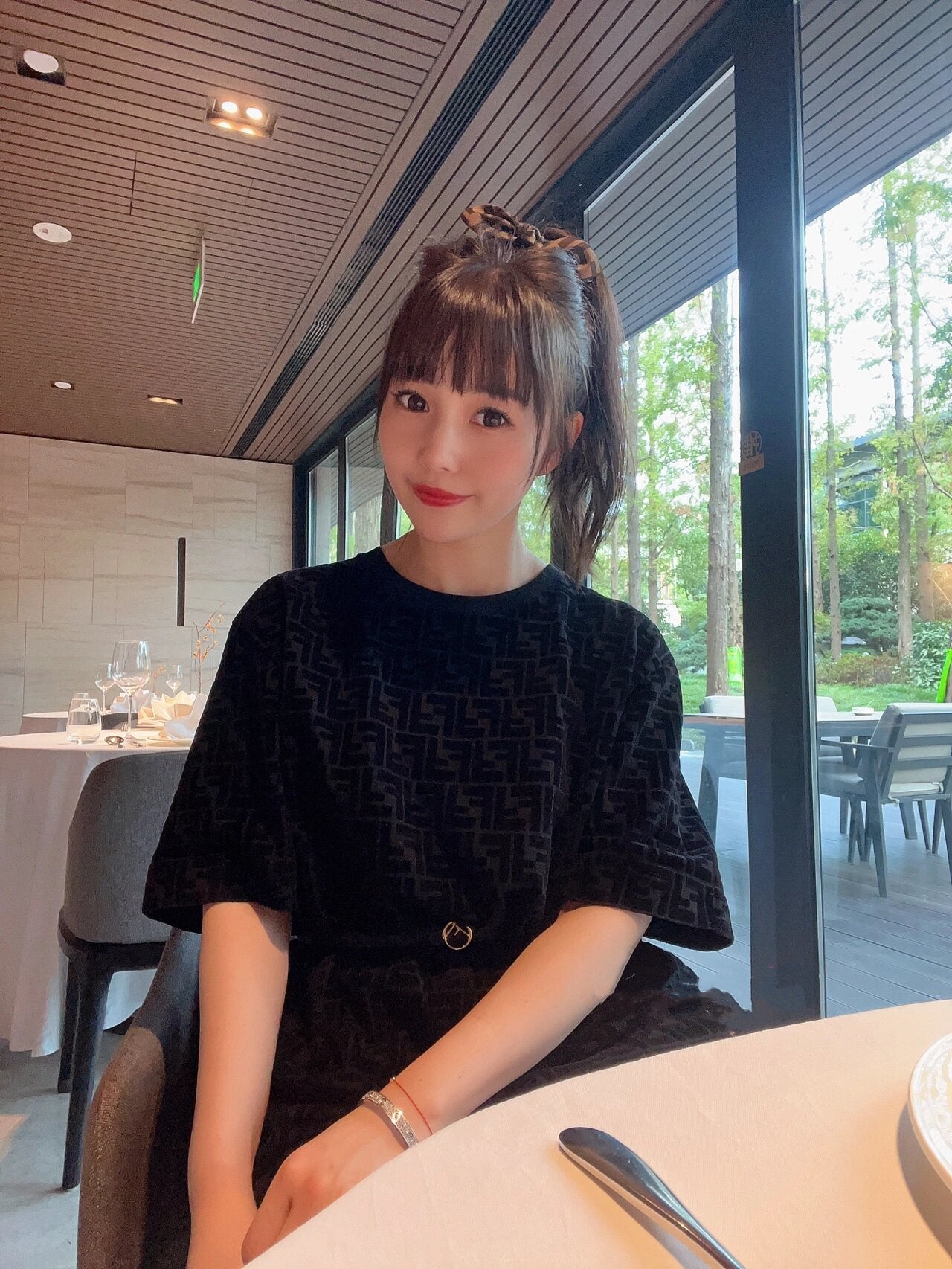 2026 New FF Flocked T-Shirt (10072-A20)