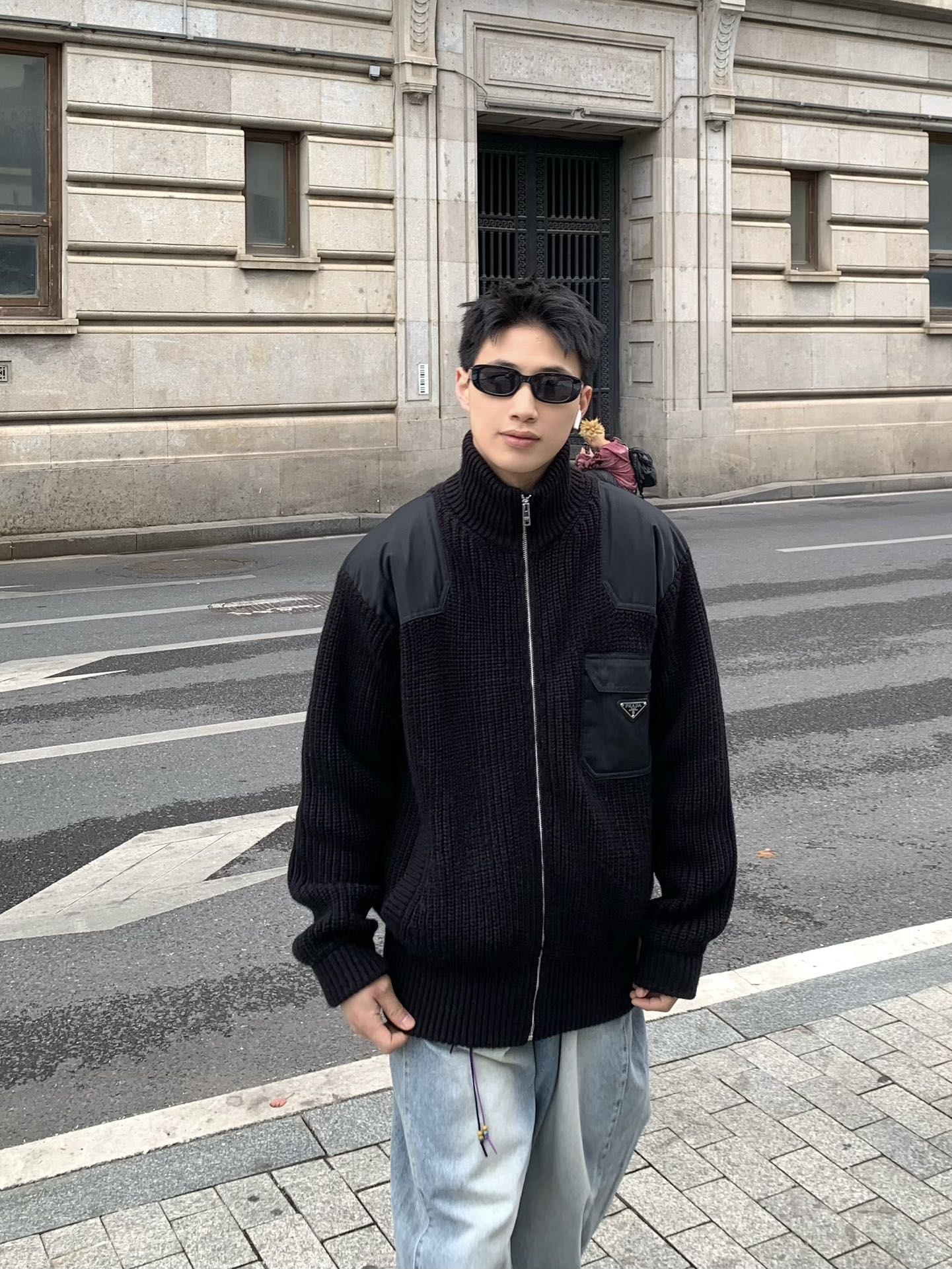 2026 New Triangle Brand Knitted Cardigan (24067-C40)