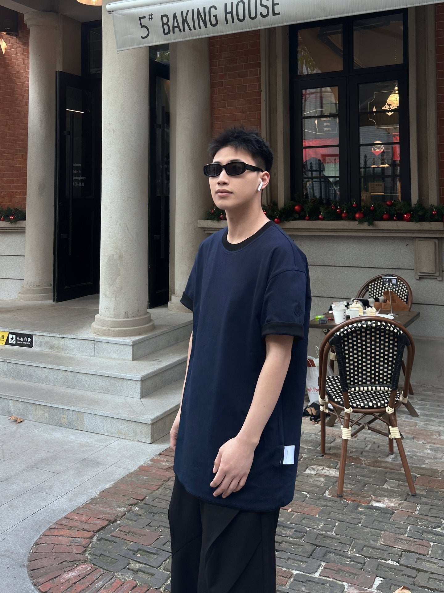 2026 New Mon Reversible Logo Short-Sleeved T-Shirt (25121-A40)