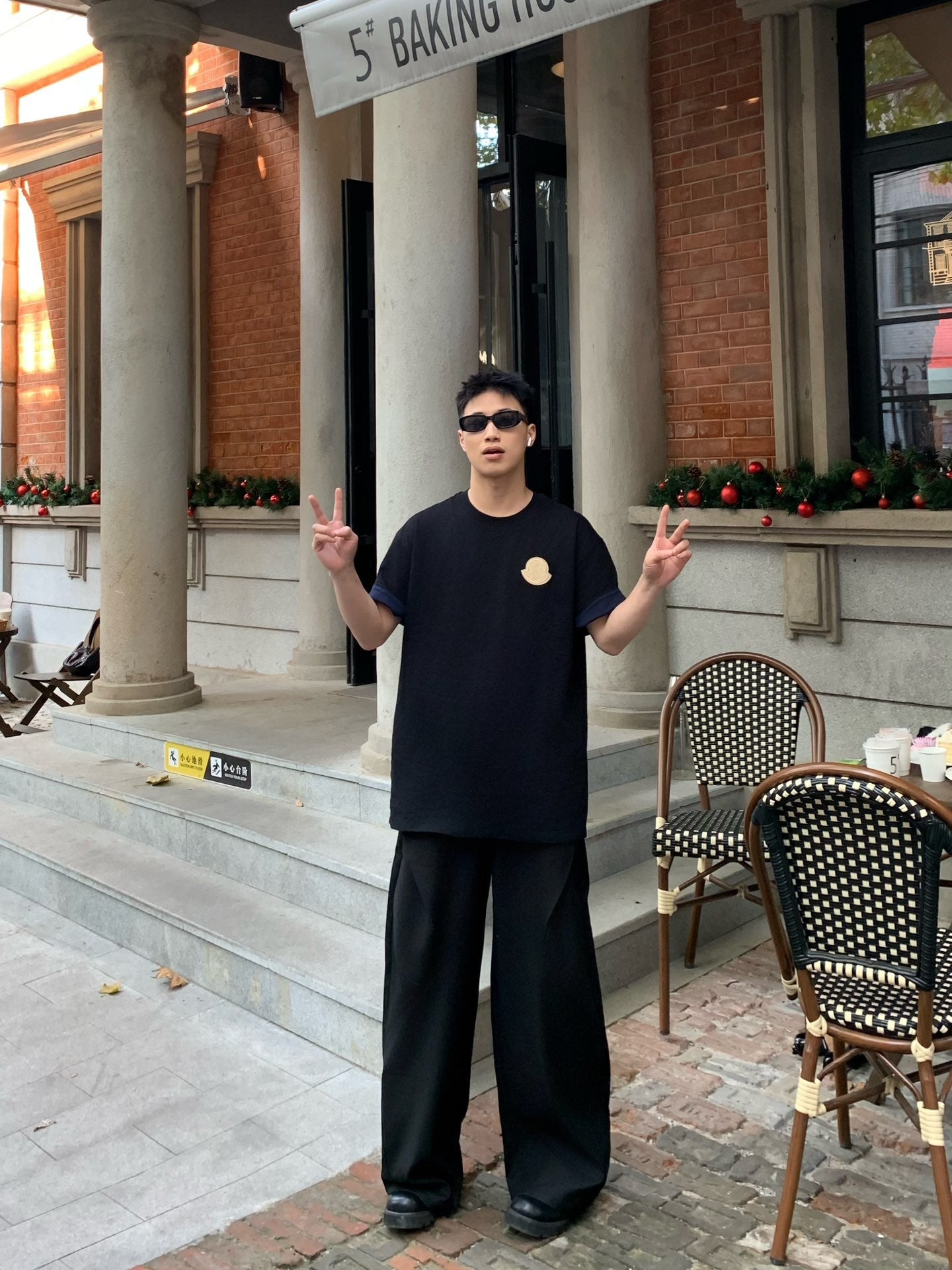 2026 New Mon Reversible Logo Short-Sleeved T-Shirt (25121-A40)