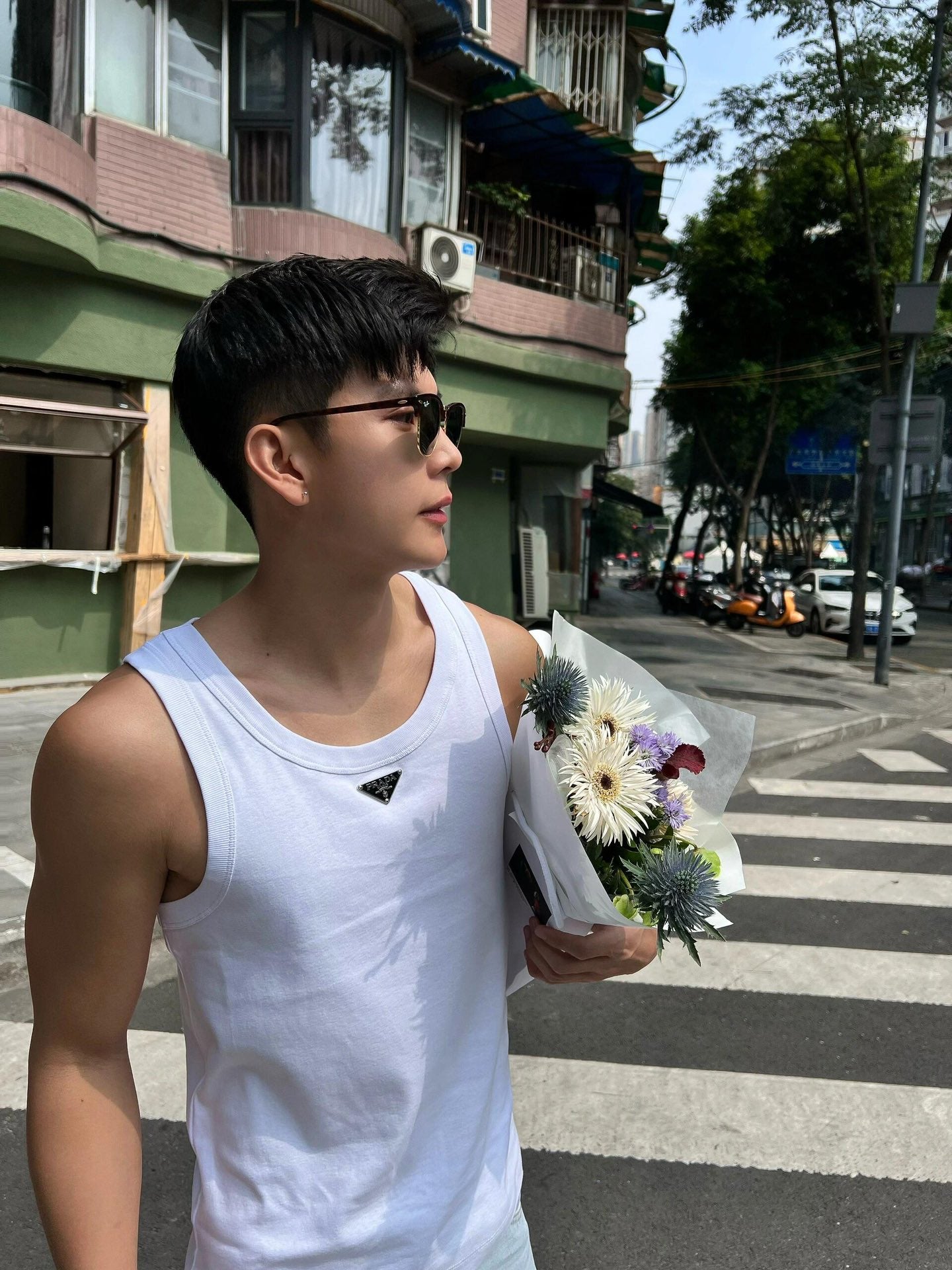 2026 New Triangle Brand Vest (25205-A15)