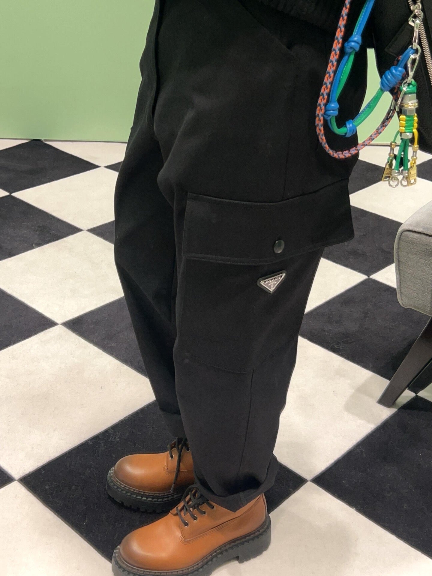 2026 New Triangle Brand Trousers with Pocket Triangle Logo (MM031-B60)