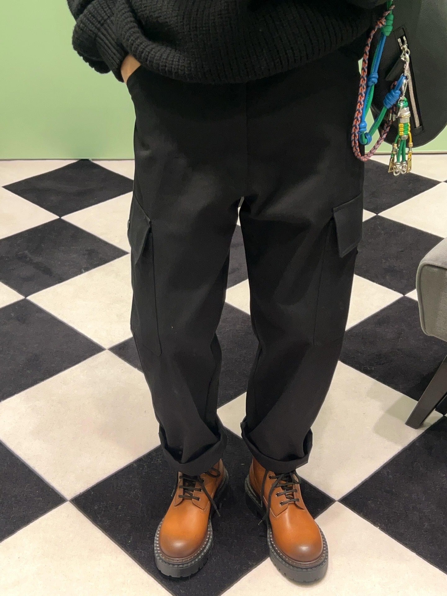 2026 New Triangle Brand Trousers with Pocket Triangle Logo (MM031-B60)