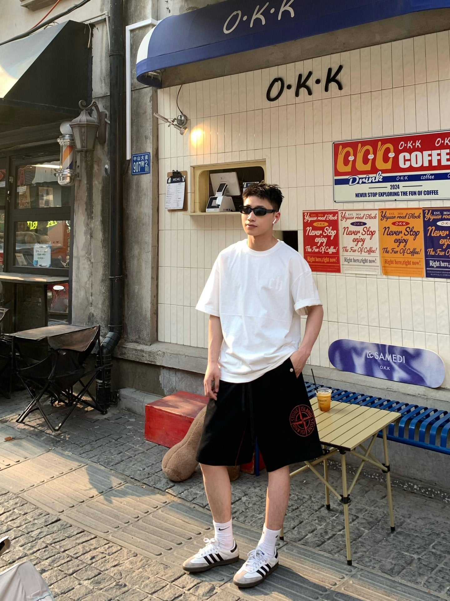 2026 New ST Embroidered Shorts (MM023-A80)