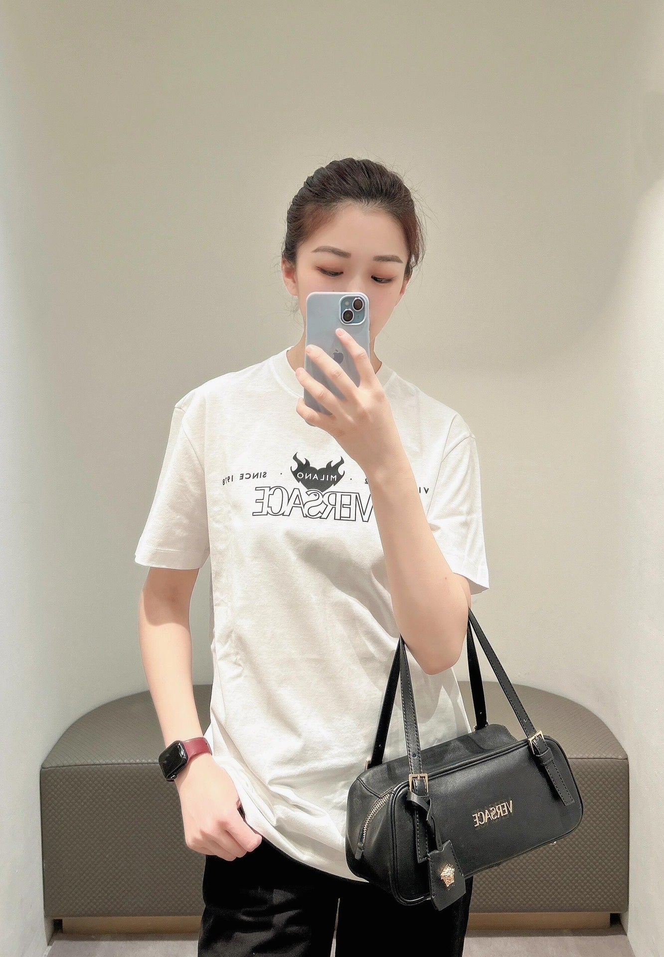 2026 New Ve Printed Logo Short-Sleeved T-Shirt (25177-A05)