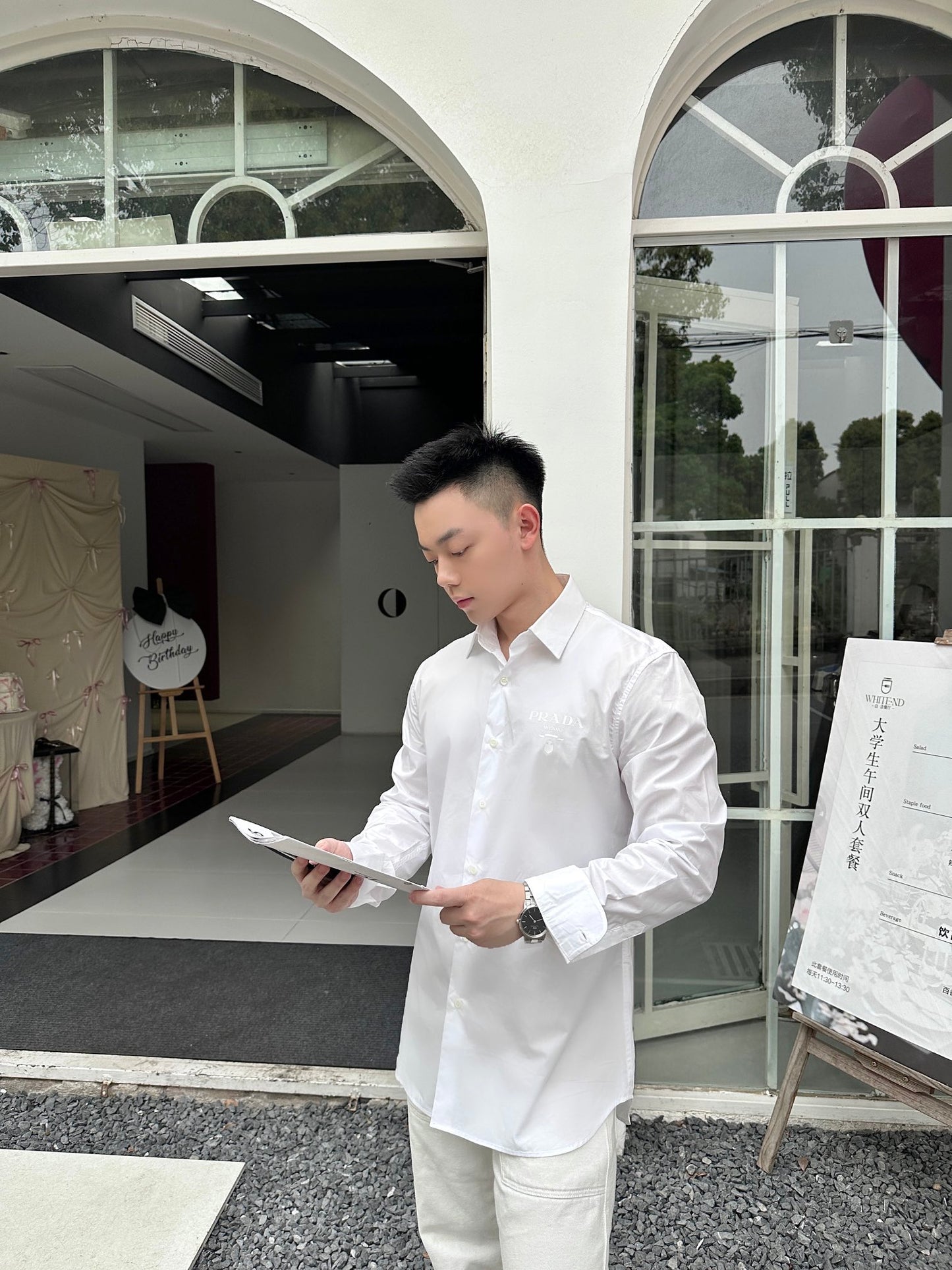 2026 New Triangle Brand Heat-Transfer Shirt (25228-B25)