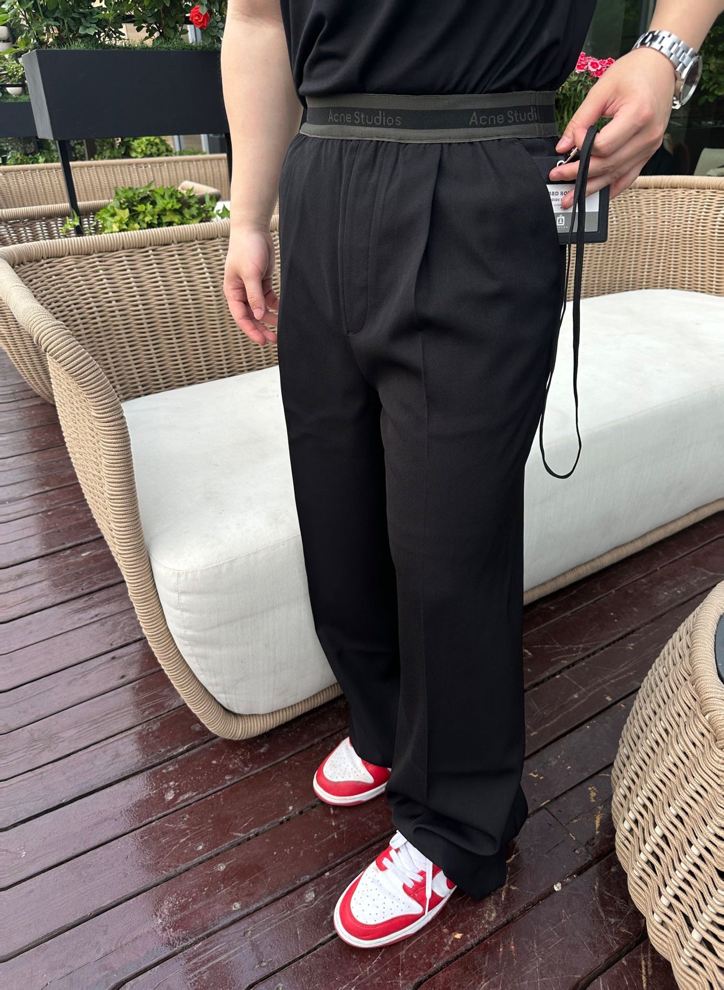 2026 New Acn Logo Casual Trousers (25233-B15)