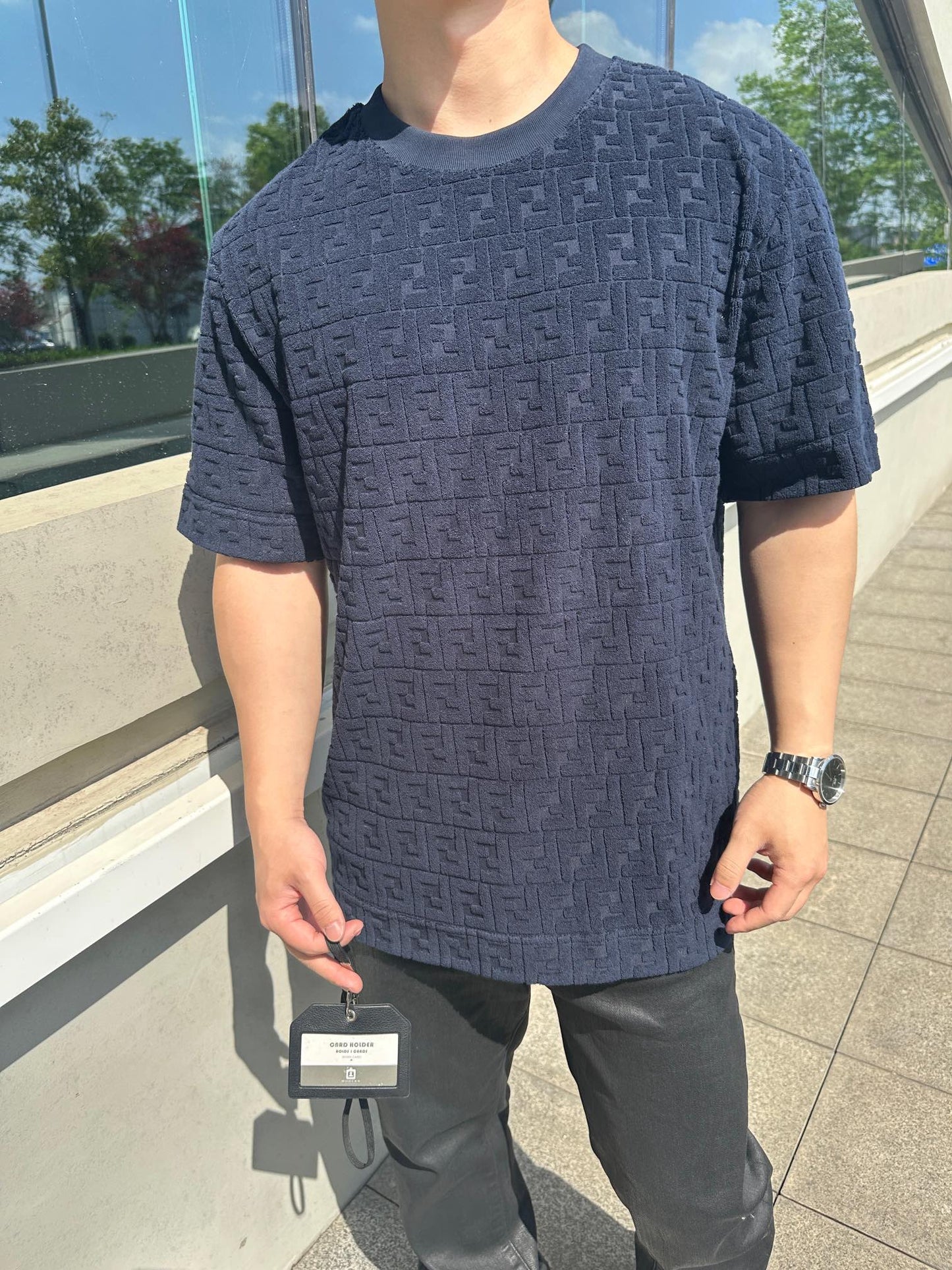 2026 New FF Flocked T-Shirt (10072-A20)