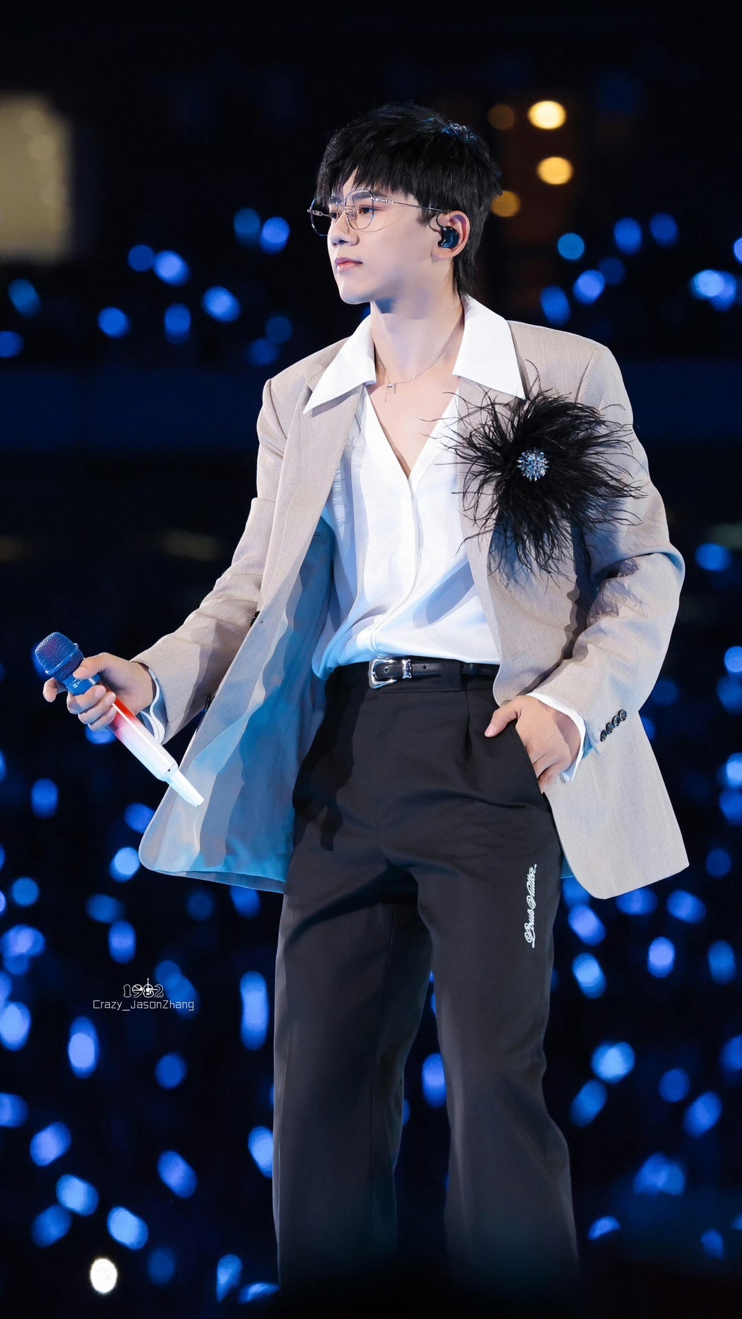 2026 New LY Embellished Bell-Bottom Casual Trousers (MM047-B45)