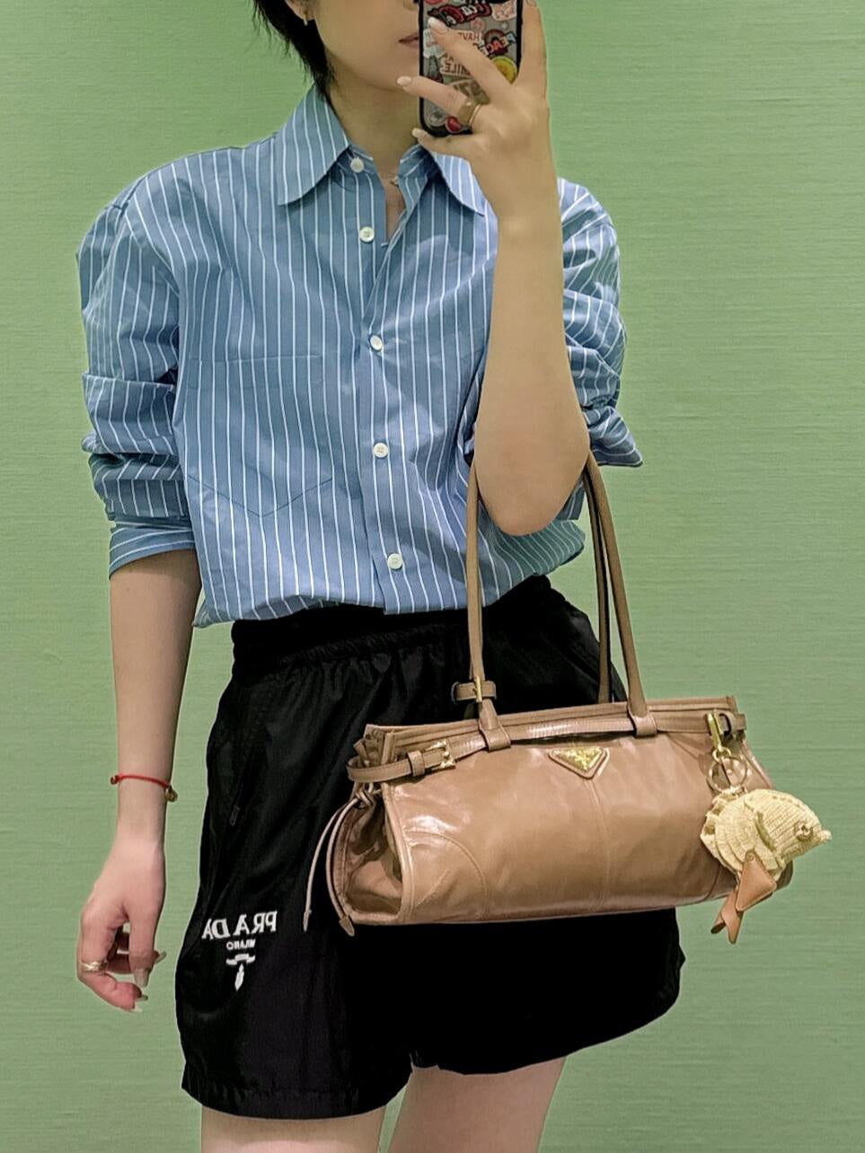 2026 New Triangle Brand Printed Nylon Shorts (MM060-A45)