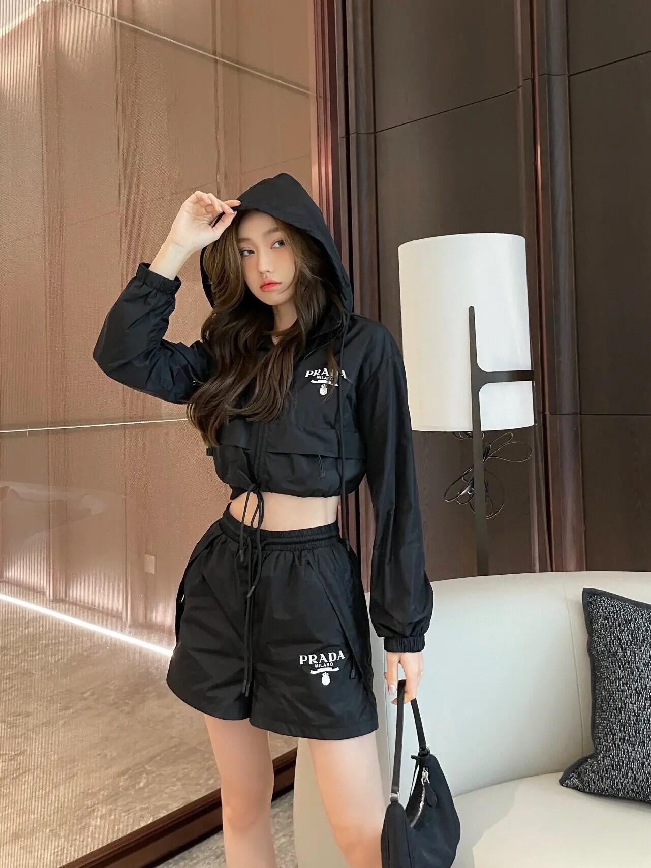 2026 New Triangle Brand Printed Nylon Shorts (MM060-A45)