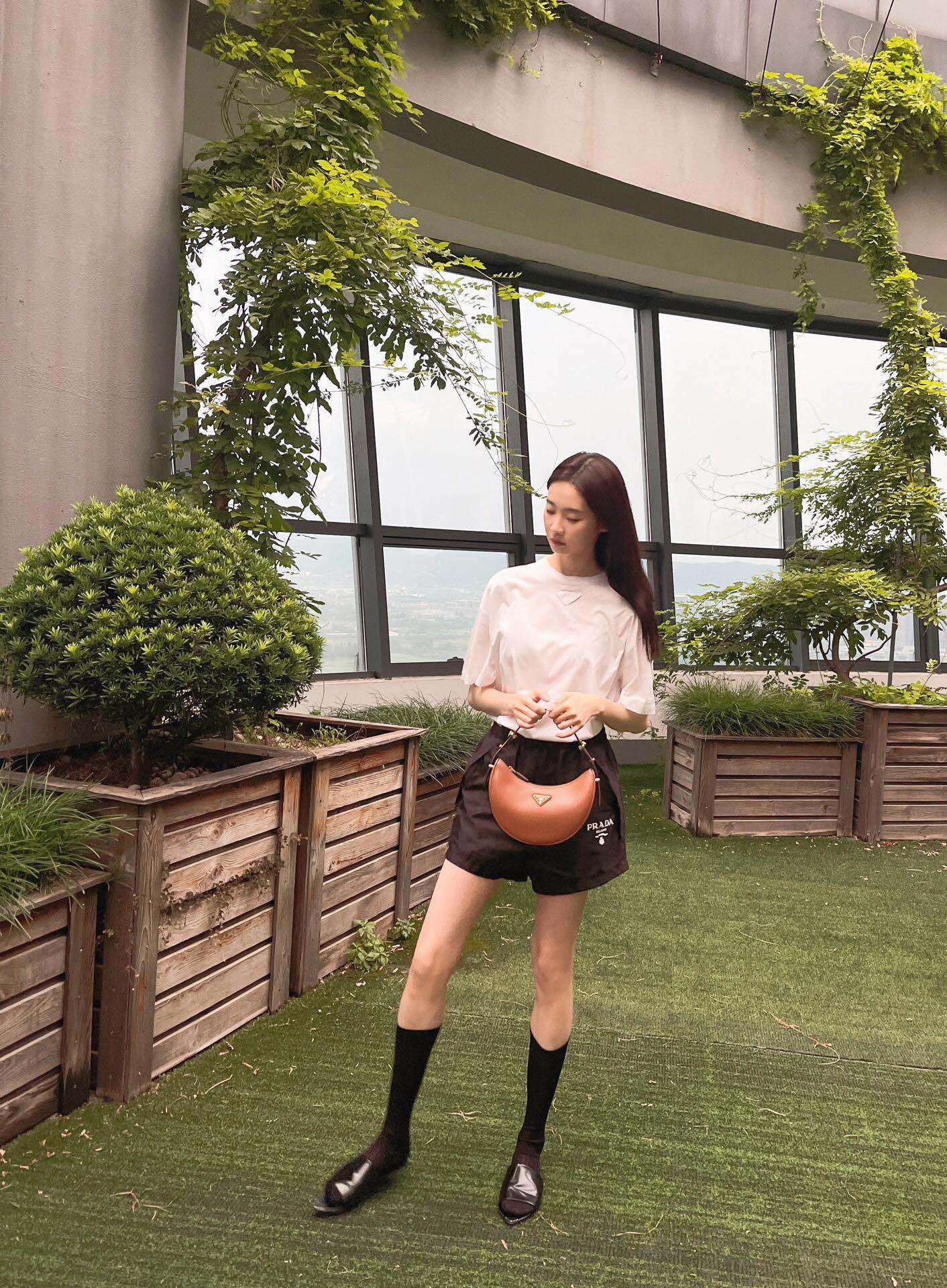 2026 New Triangle Brand Printed Nylon Shorts (MM060-A45)