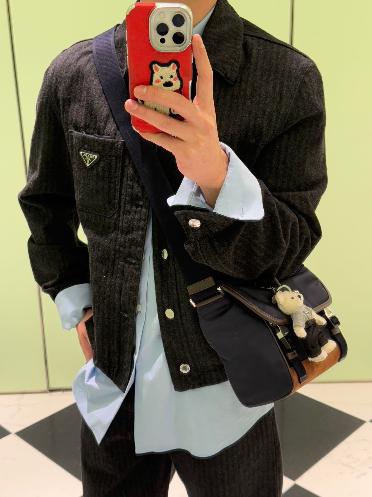2026 New Triangle Brand Denim Jacket (MM070-B80)
