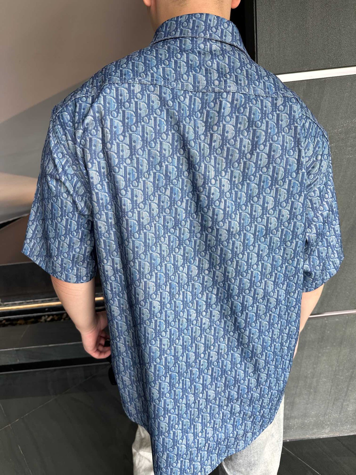 2026 New CD All-over Print Short-Sleeve Shirt (25309-A90)