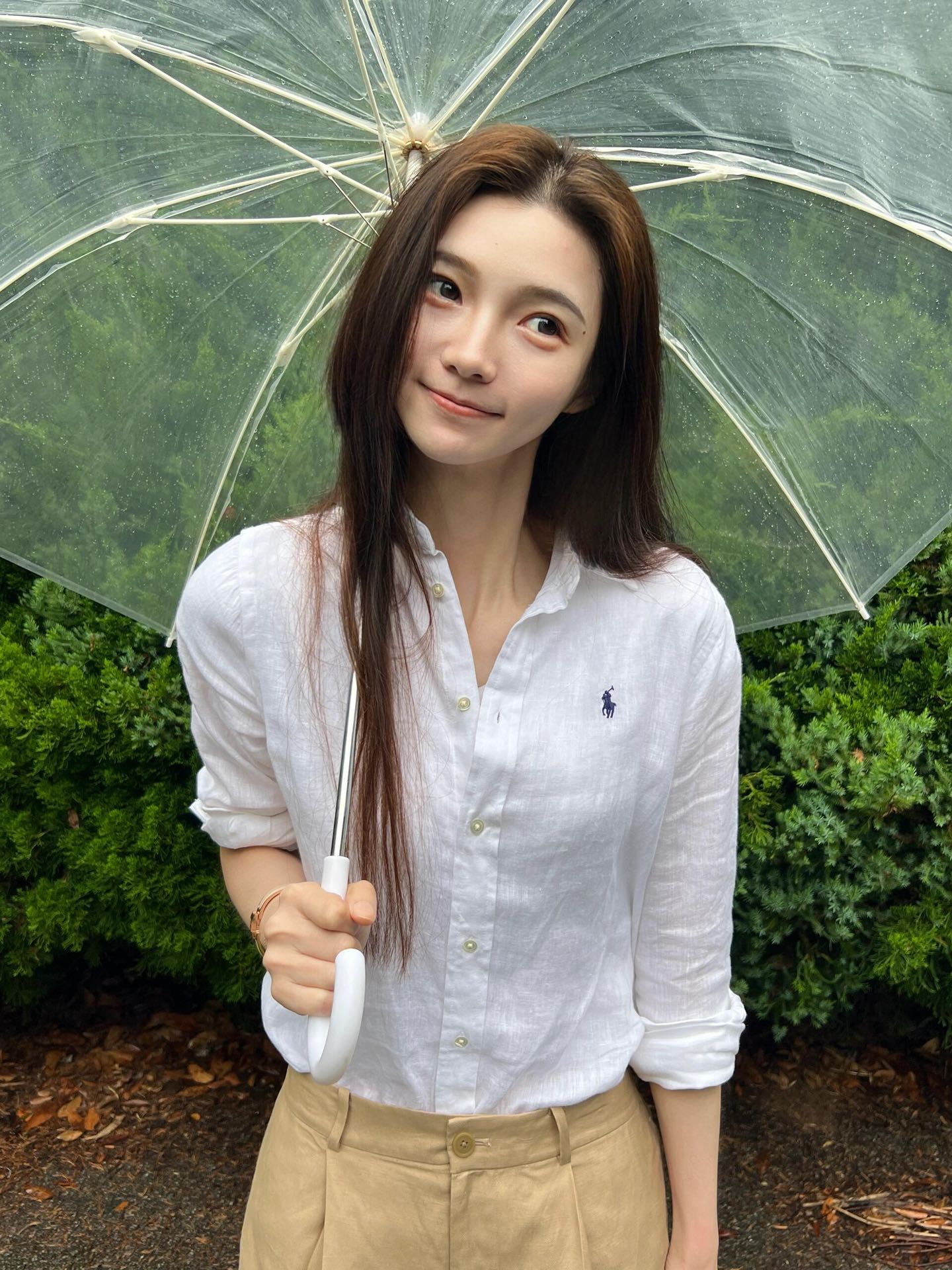 2026 New RL Embroidered Linen Lining (25246-B20)