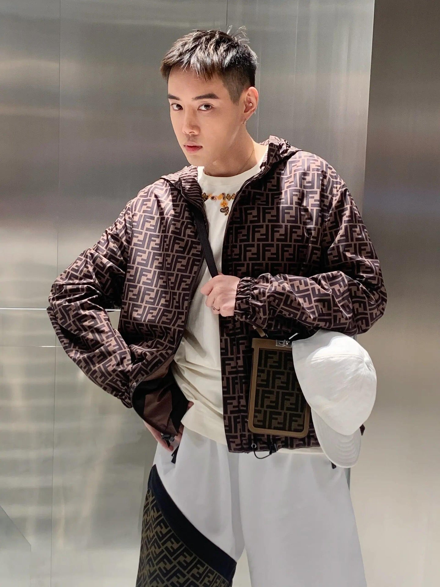 2026 New FF Reversible Hooded Jacket (25197-C00)