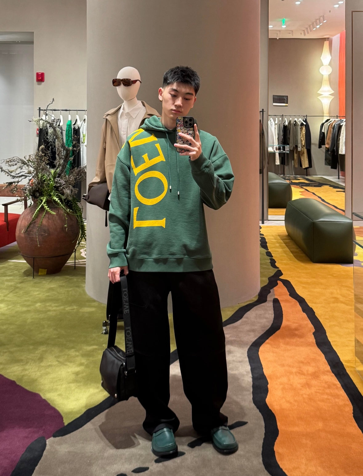 2026 New Way Printed Hooded Sweatshirt (25266-B45)