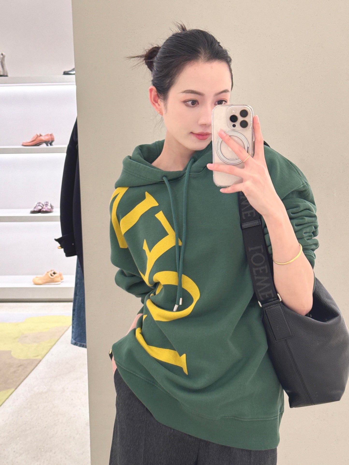 2026 New Way Printed Hooded Sweatshirt (25266-B45)