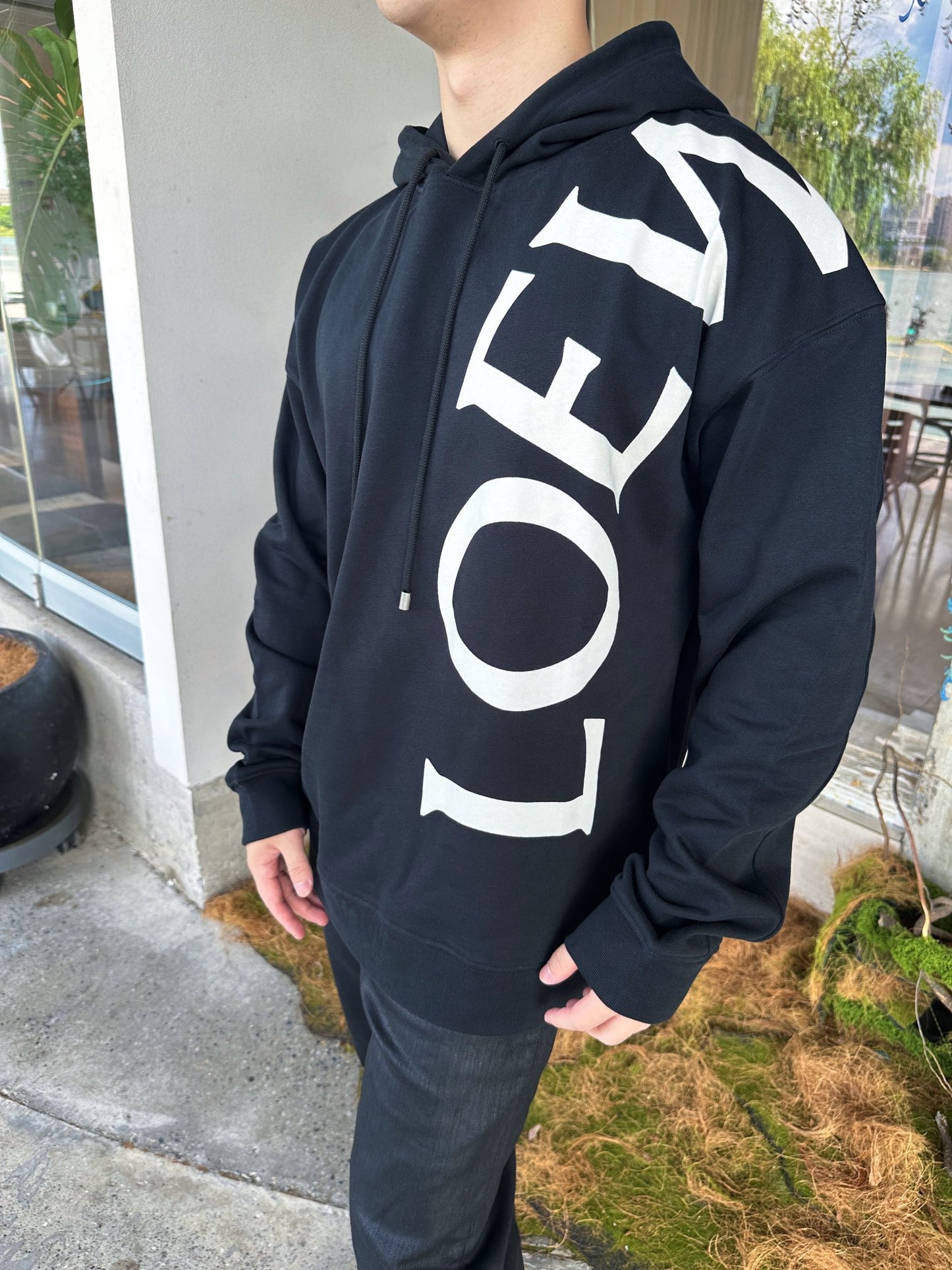 2026 New Way Printed Hooded Sweatshirt (25266-B45)