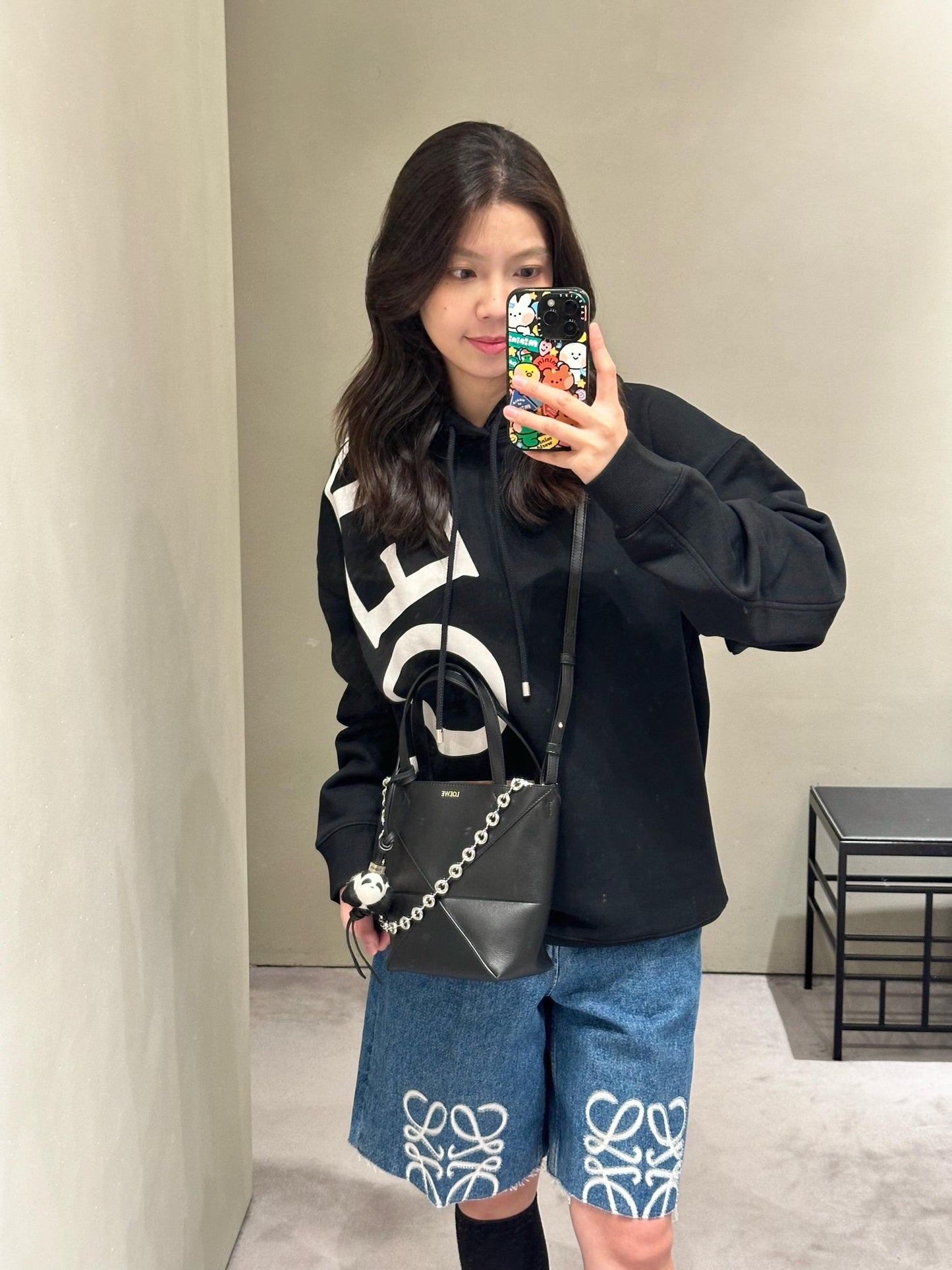 2026 New Way Printed Hooded Sweatshirt (25266-B45)