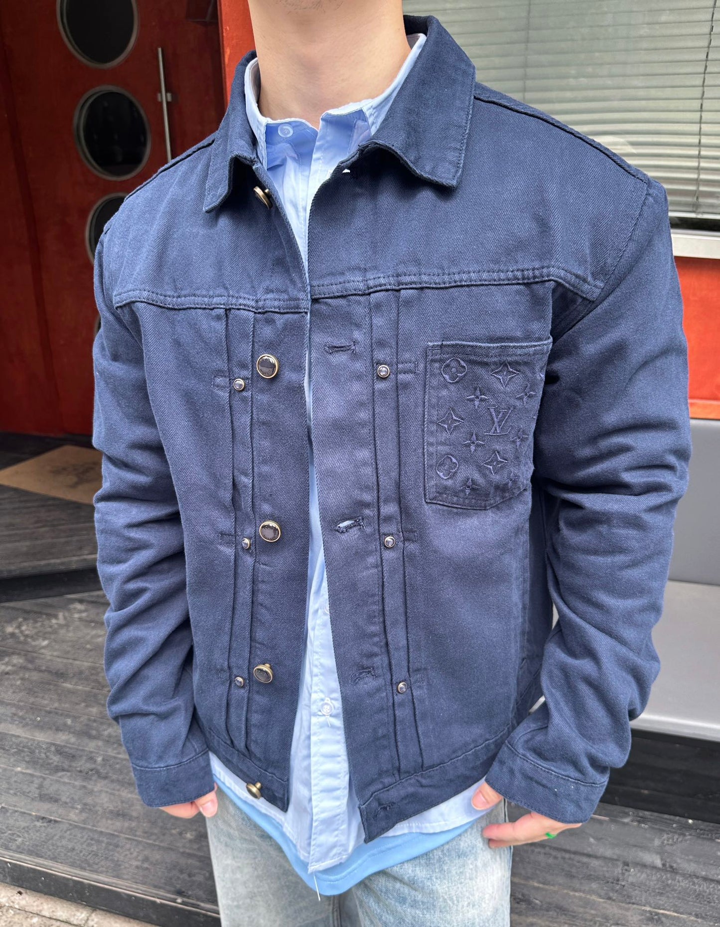 2026 New LY Denim Trucker Jacket (MM076-B60)