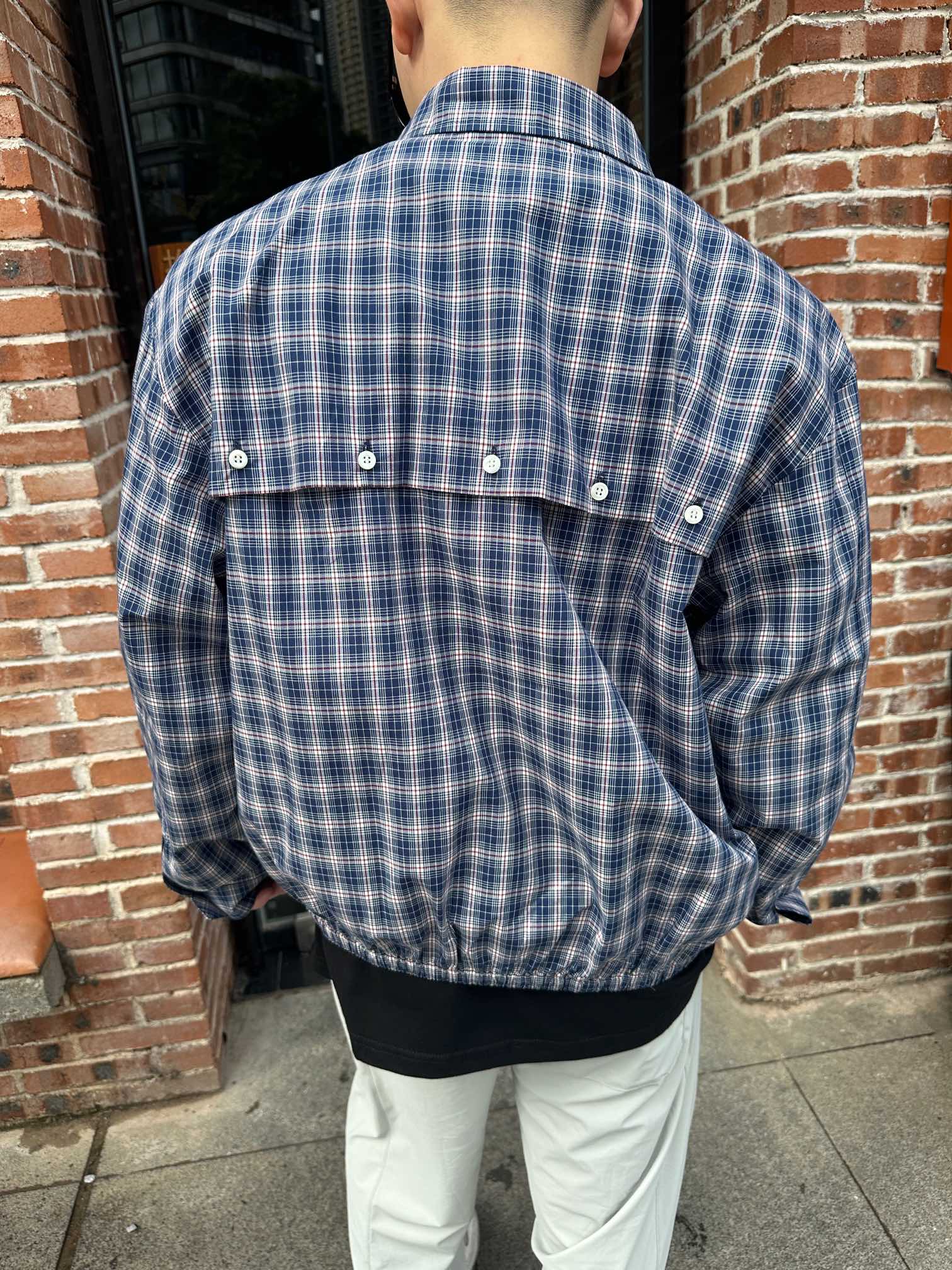 2026 New MM Embroidered Check Jacket (25258-C20) – JAY Clothing Supply