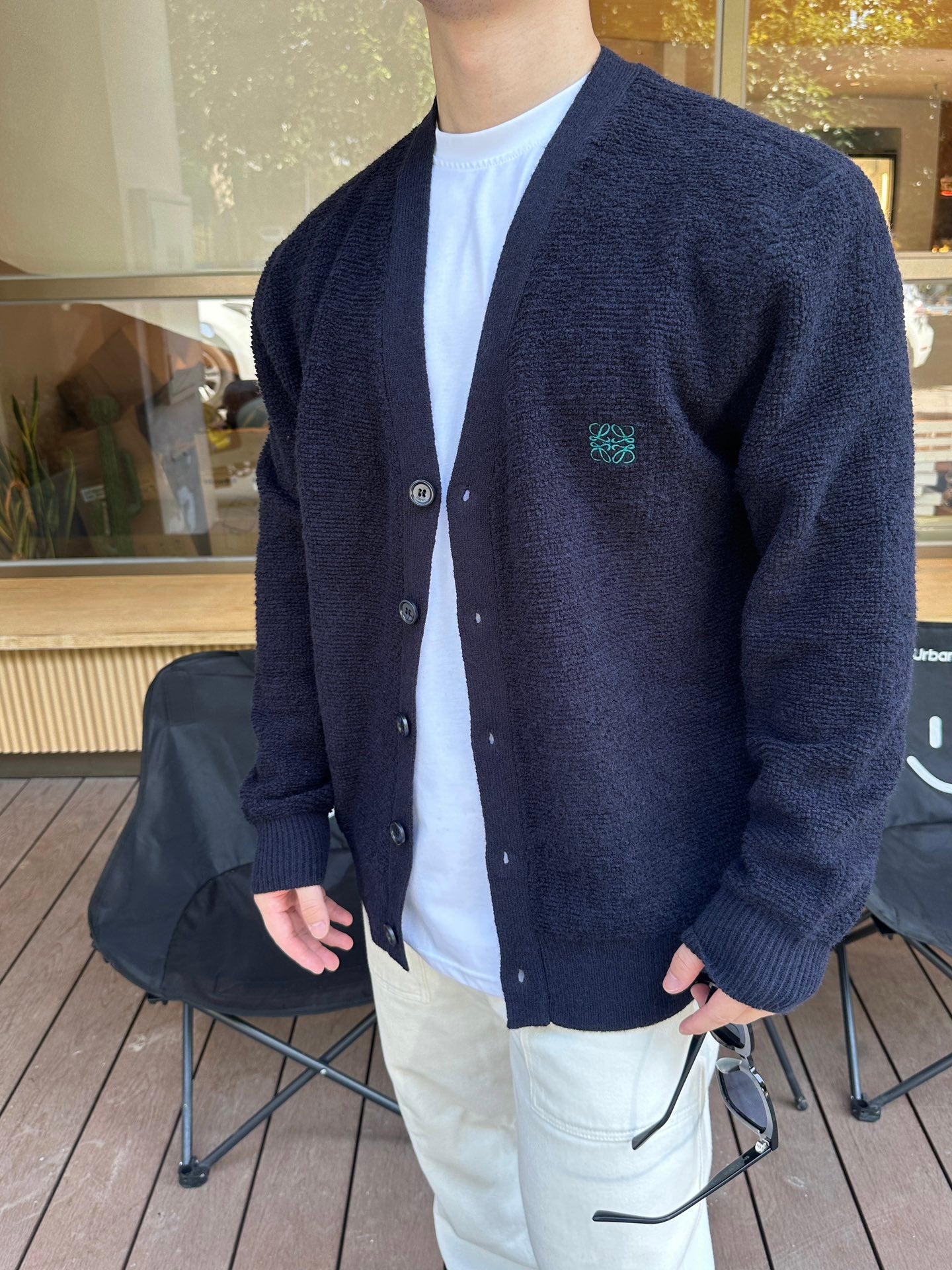 2026 New Way Embroidered Cardigan (25188-B60)