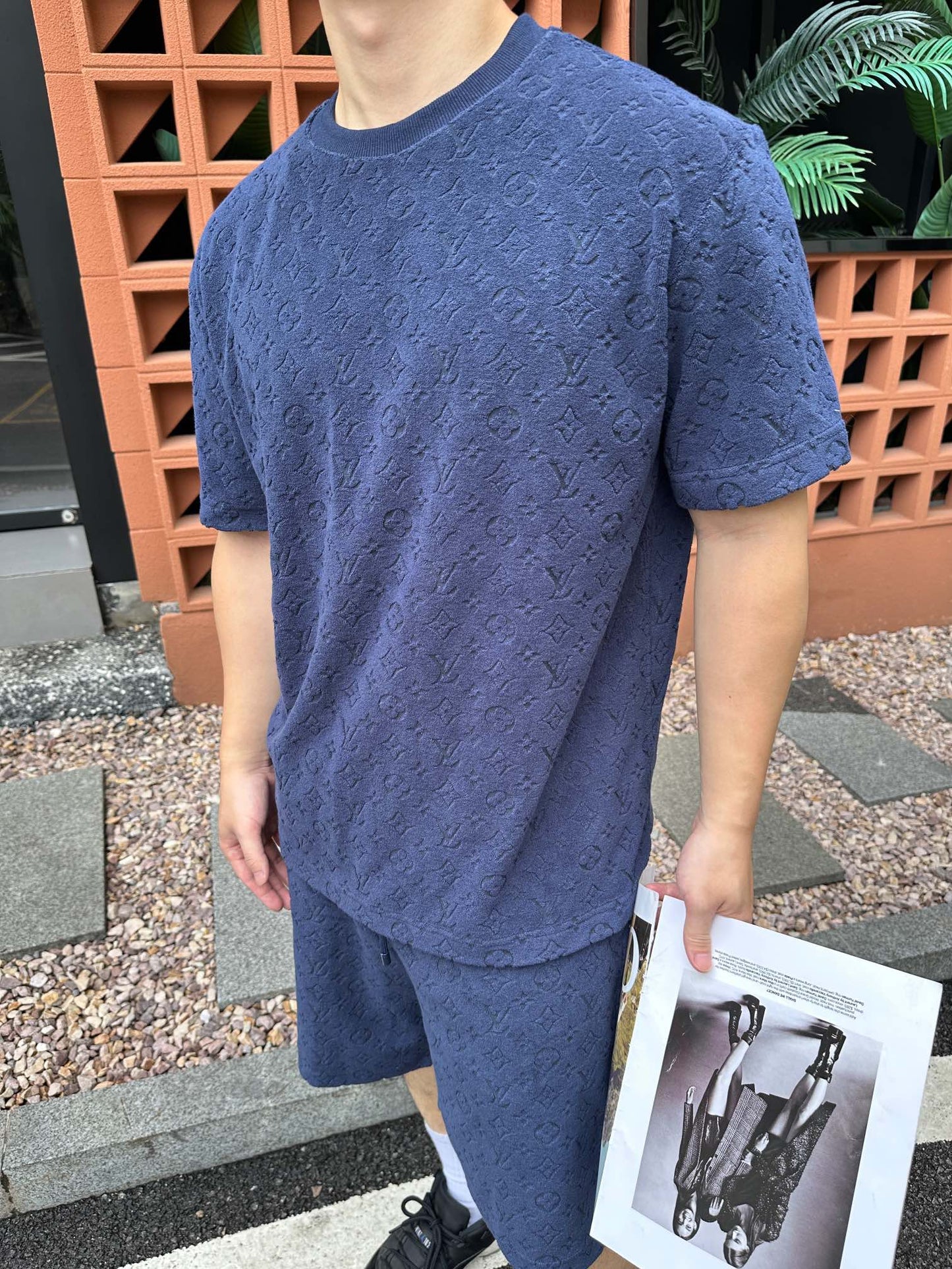 2026 New LY Textured Terry Shorts (MM085-A55)