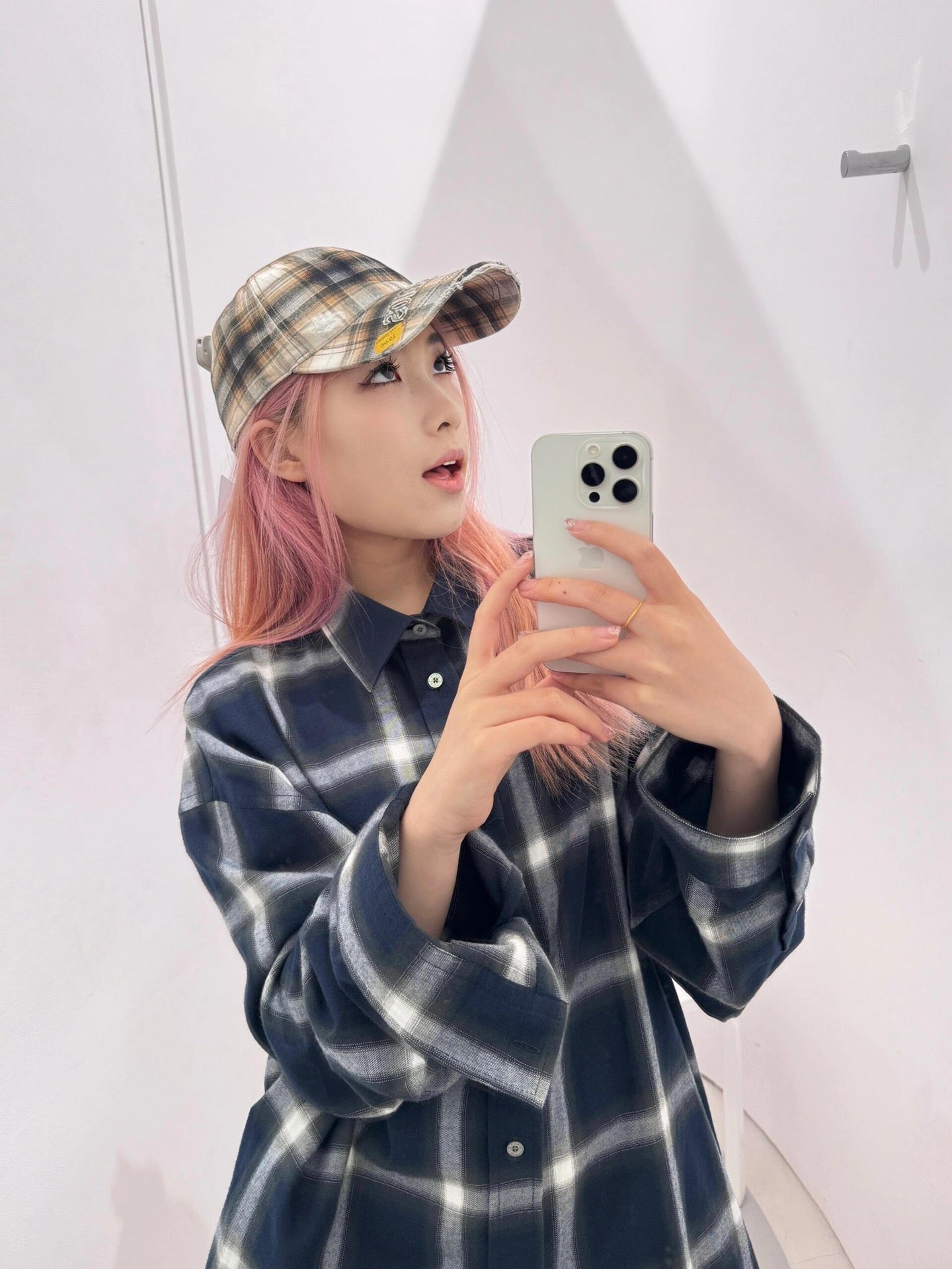 2026 New Acn Check Button-Down Shirt (MM098-B50)