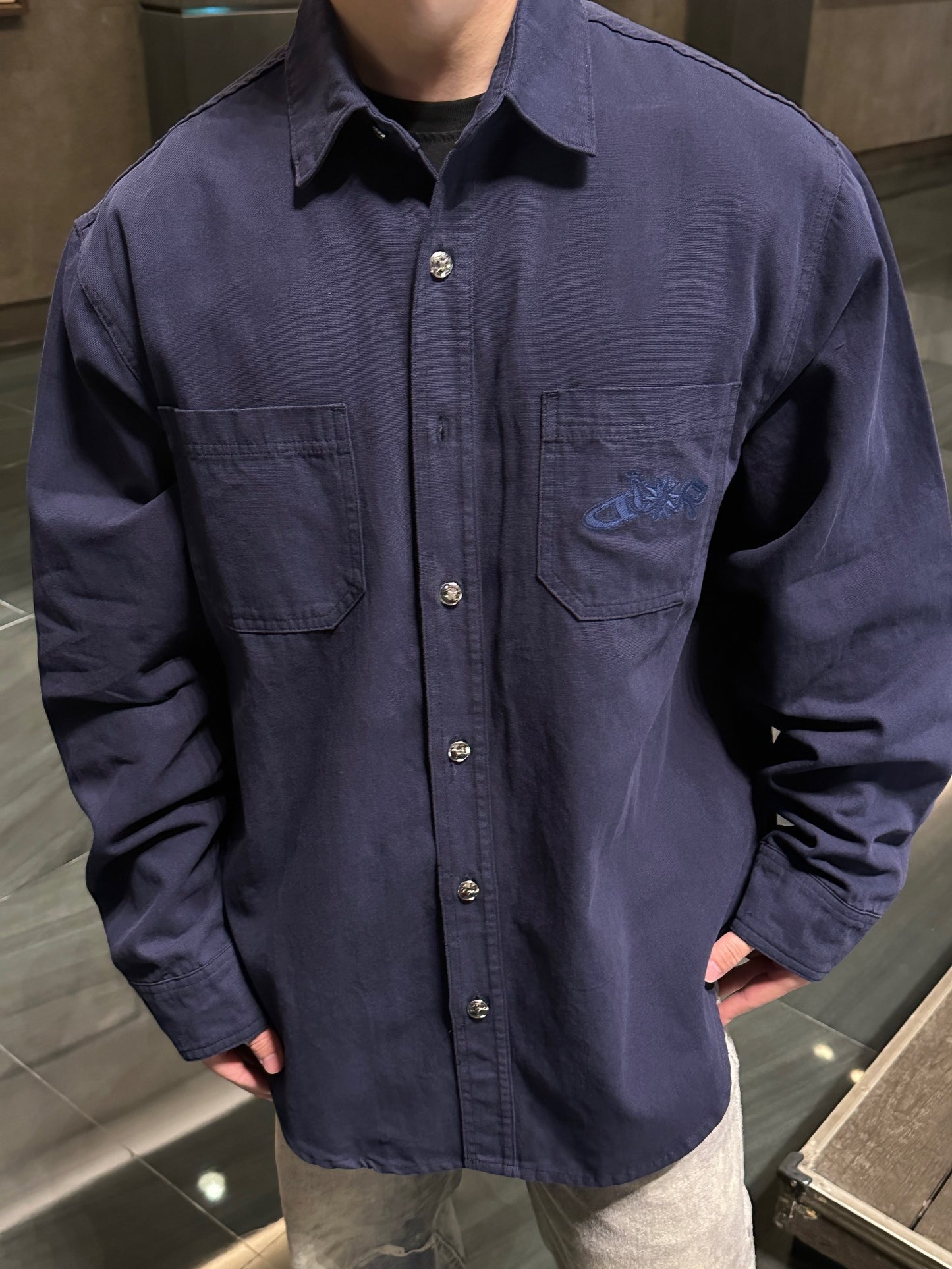 2026 New CD Embroidered Shirt (BB703-B20)