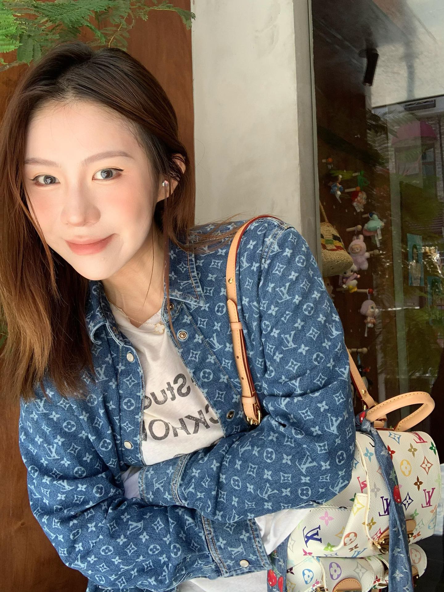 2026 New LY All-Over Print Denim Jacket (BB706-C05)