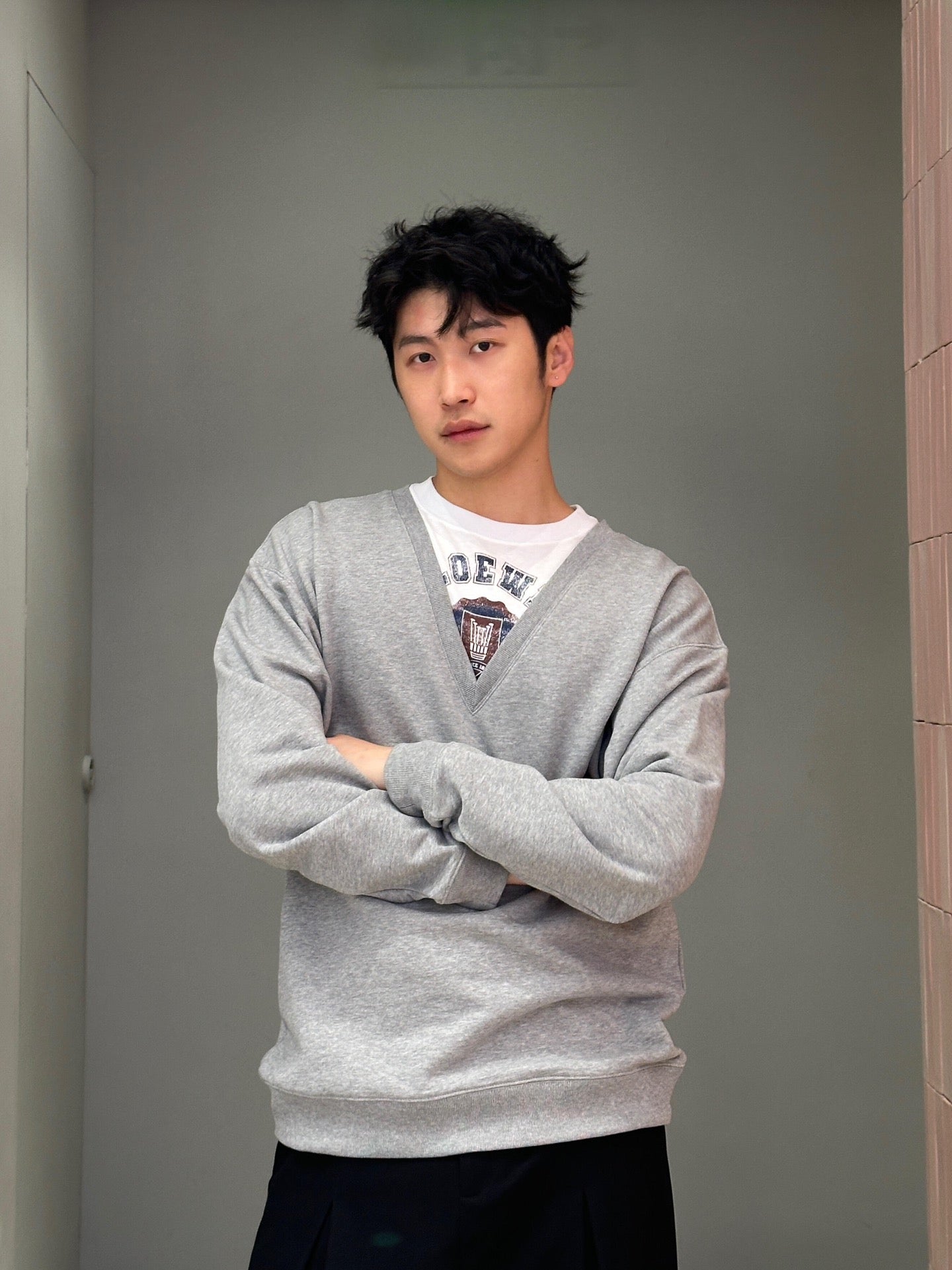 2026 New Way Two-Piece Printed Sweatshirt (BB701-B00)