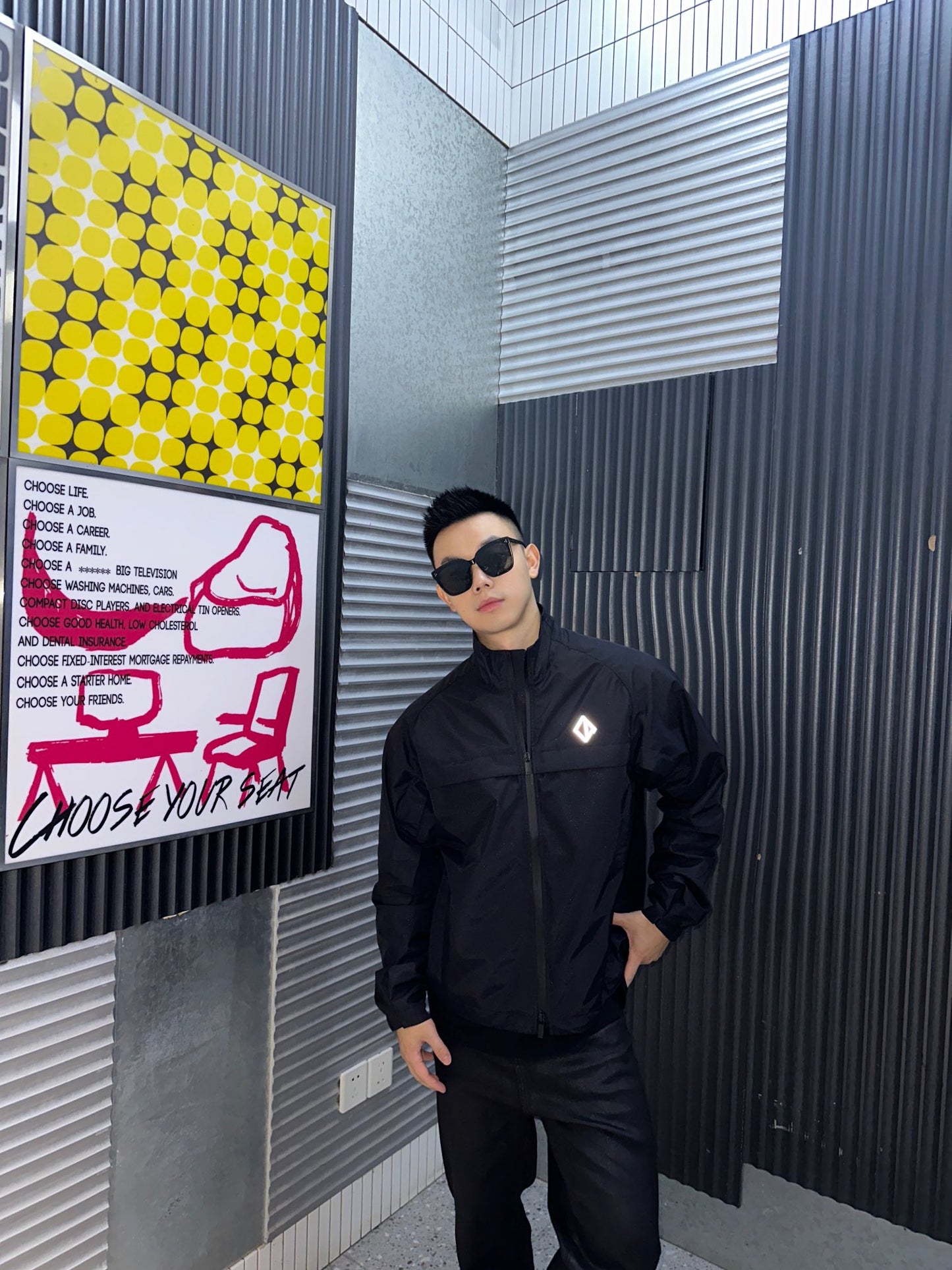 2026 New CD Logo Reflective Jacket (MM091-C05)
