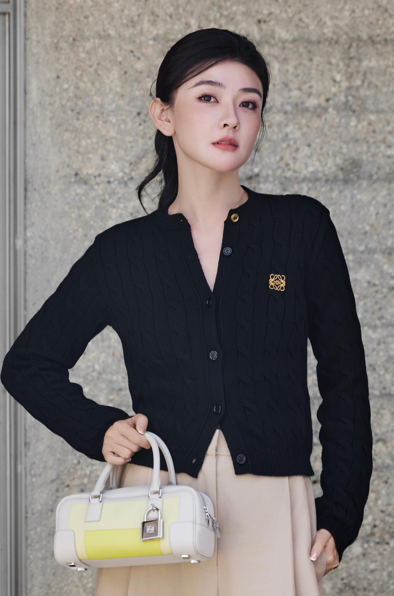 2026 New Way Embroidered Cardigan (25351-B60)