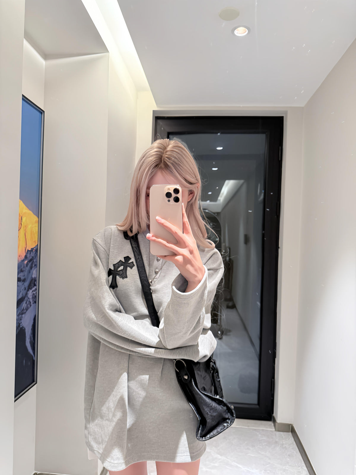 2026 New Model CH Cross Silver Button Long Sleeve (25292-A95)